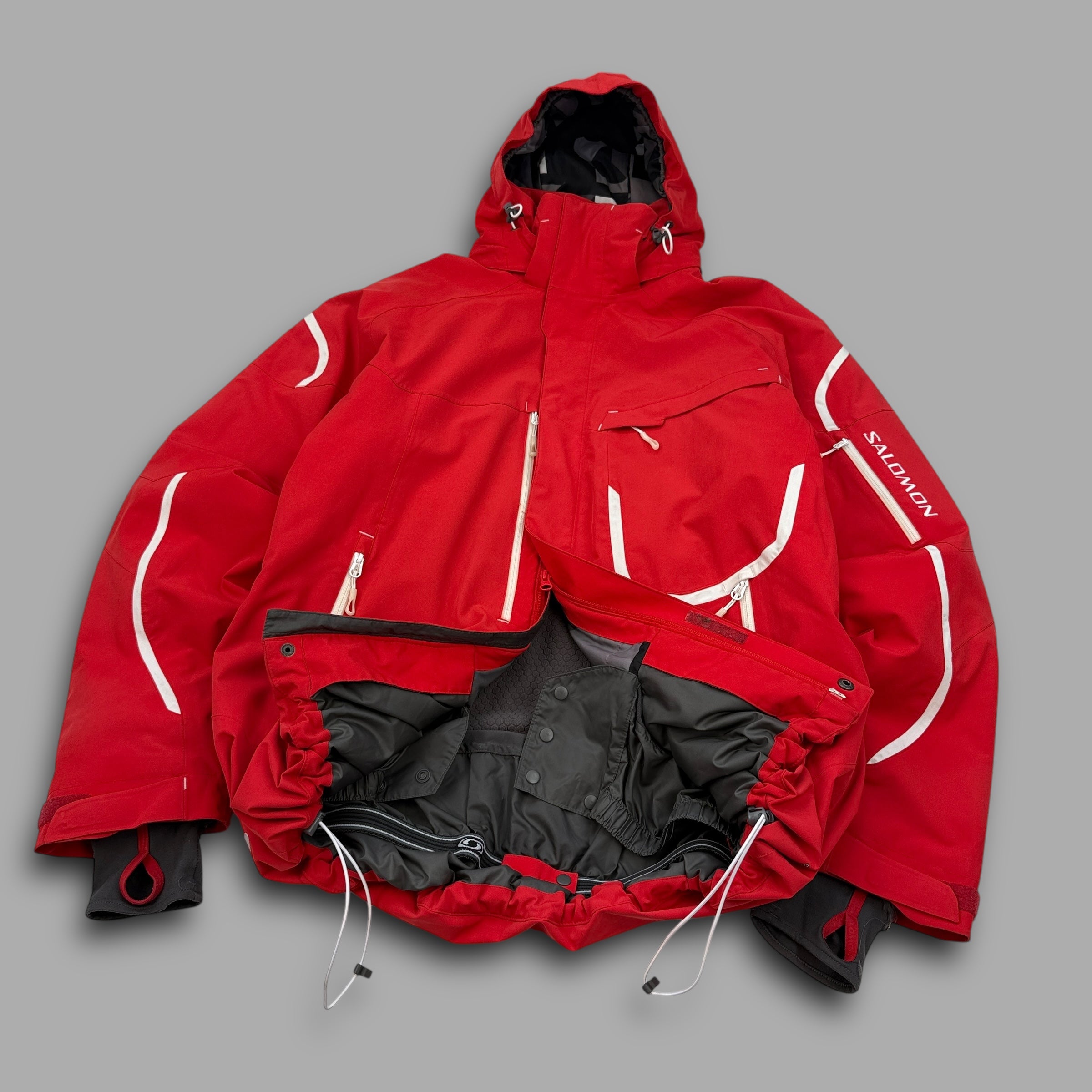 Salomon 2011 technical clima-pro storm softshell ski jacket (XL)