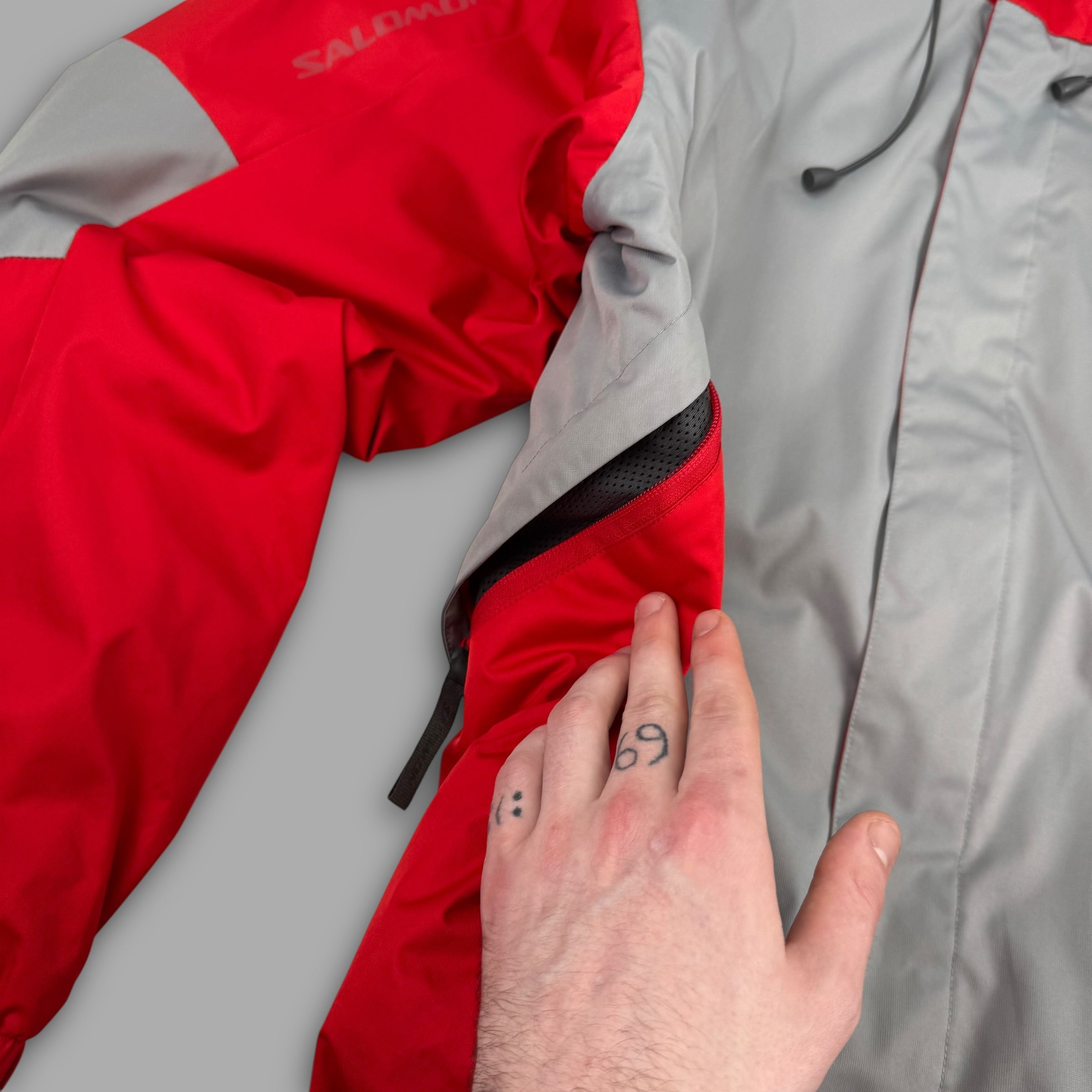 Salomon 2004 technical vented clima pro storm 20,000mm ski jacket (L)