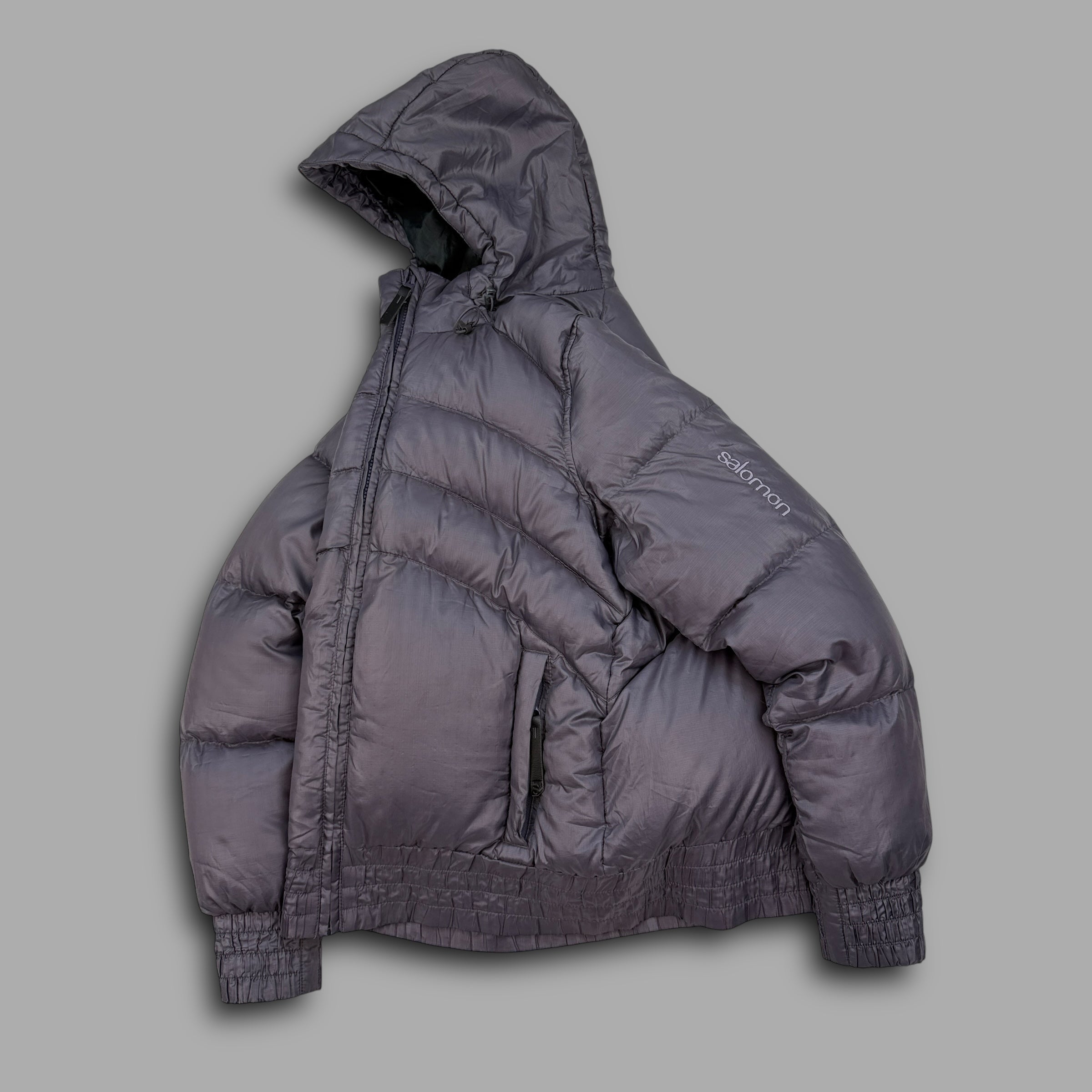 Salomon 2000's downfilled nylon puffer jacket (M)