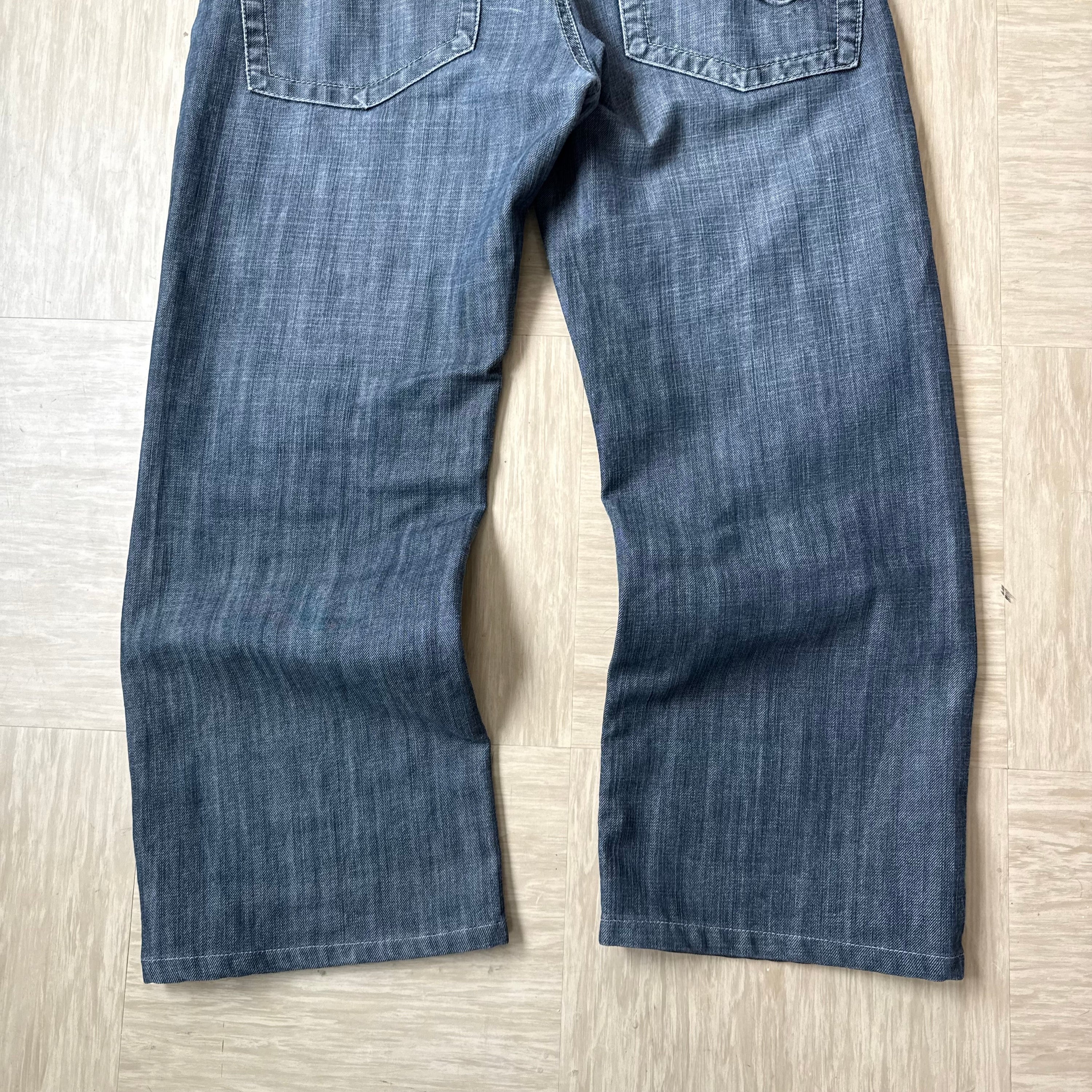 Dolce and gabbana 2000's grey denim bootcut jeans (S)