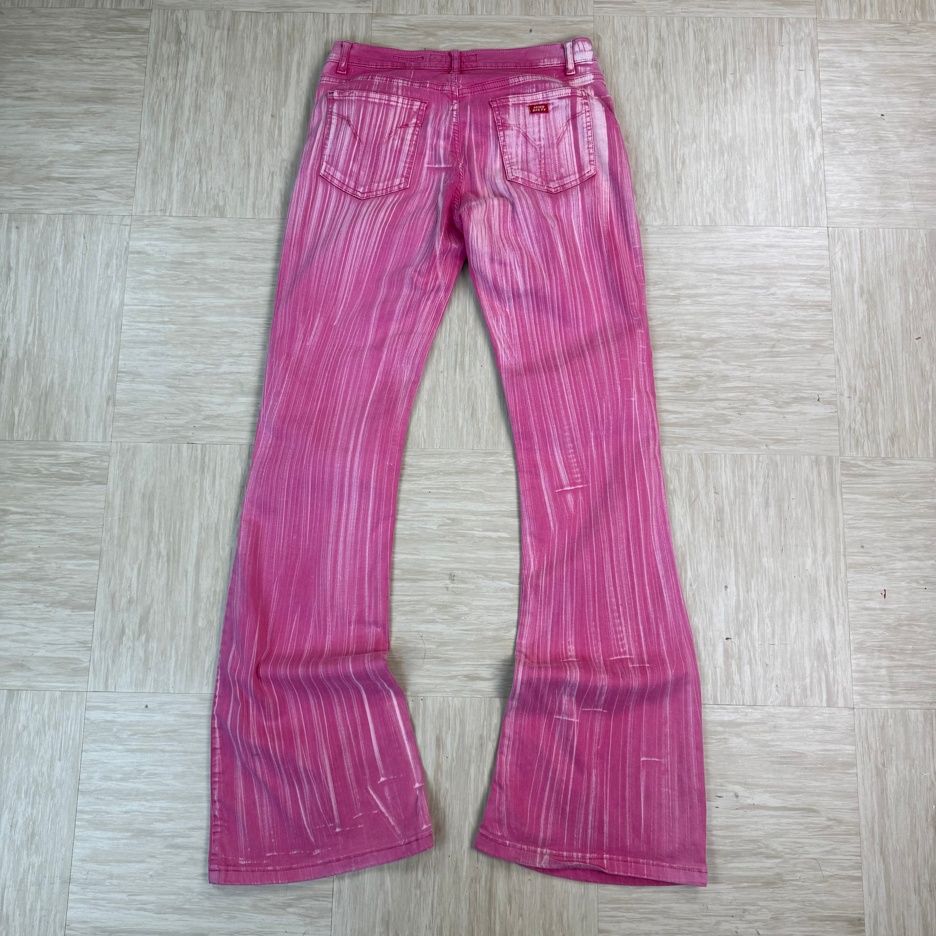 Miss sixty 2000's mid low tommy flared jeans (S)