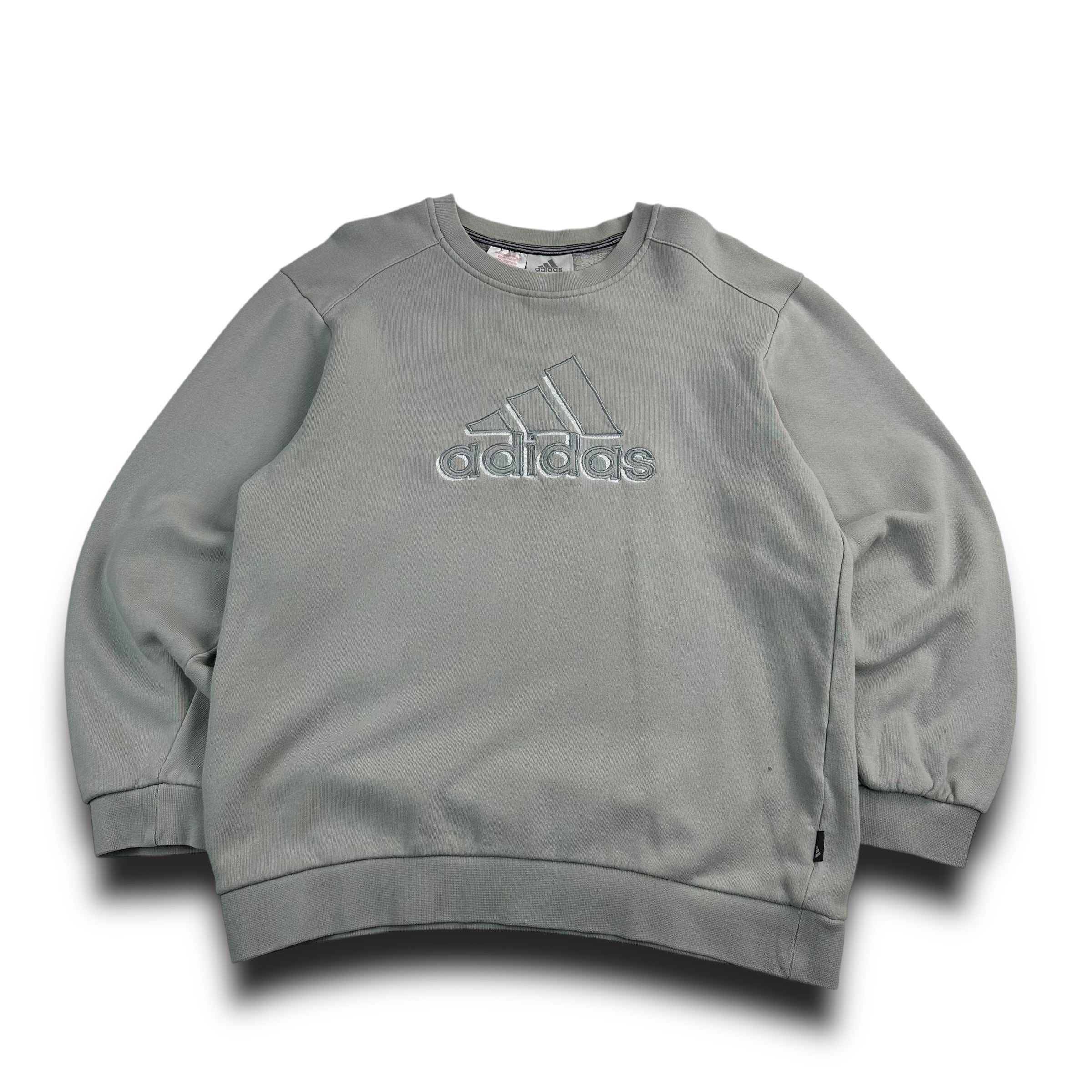 Adidas 2006 embroidered spellout sweatshirt (XS)