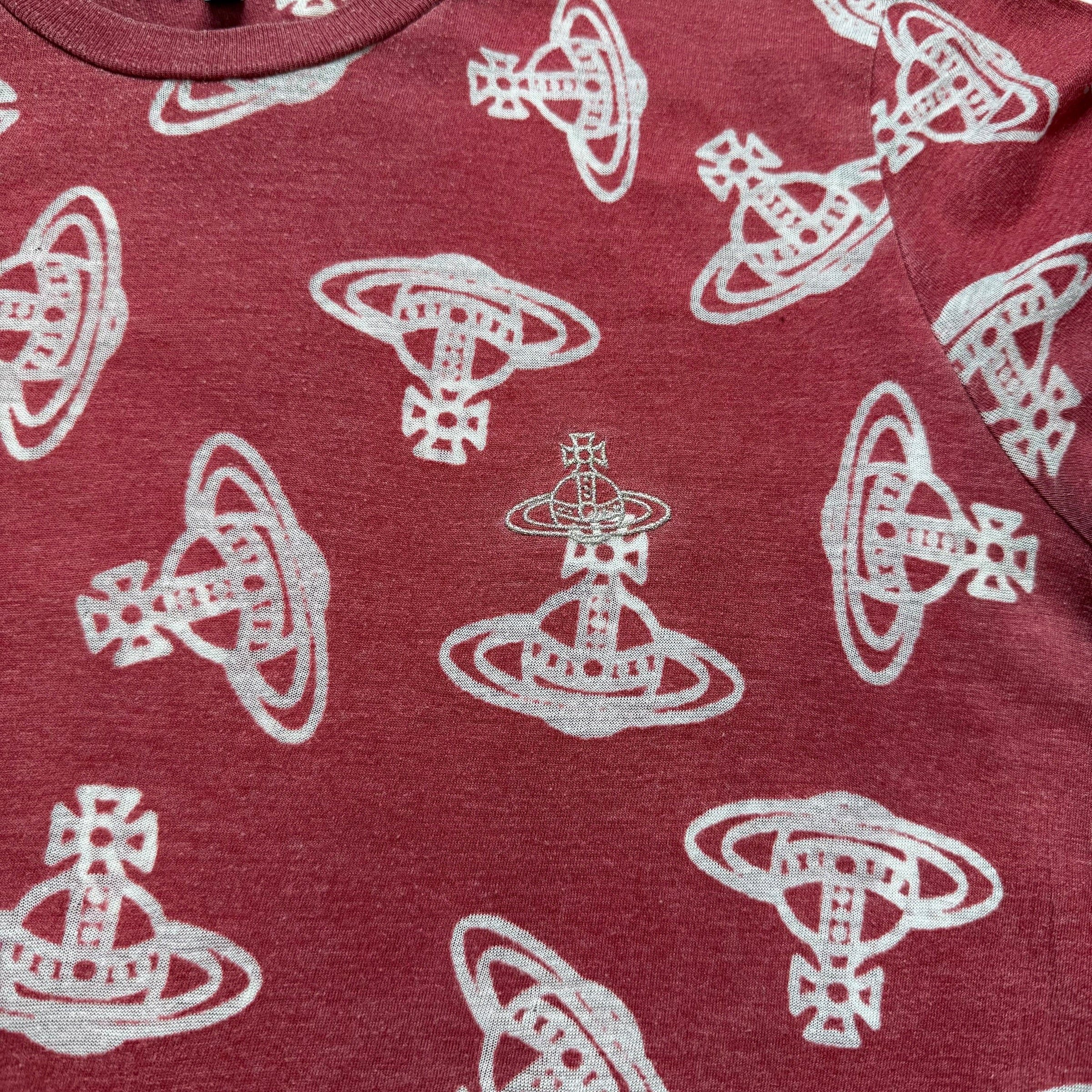 Vivienne Westwood 2000's graphic monogram orb tee (S)