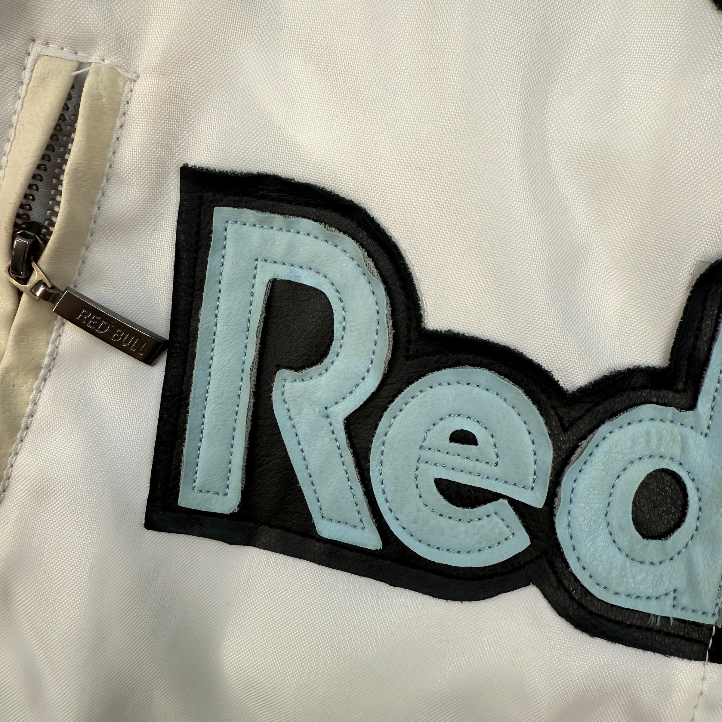 Redbull 2000's lightweight zip-up biker jacket (S)