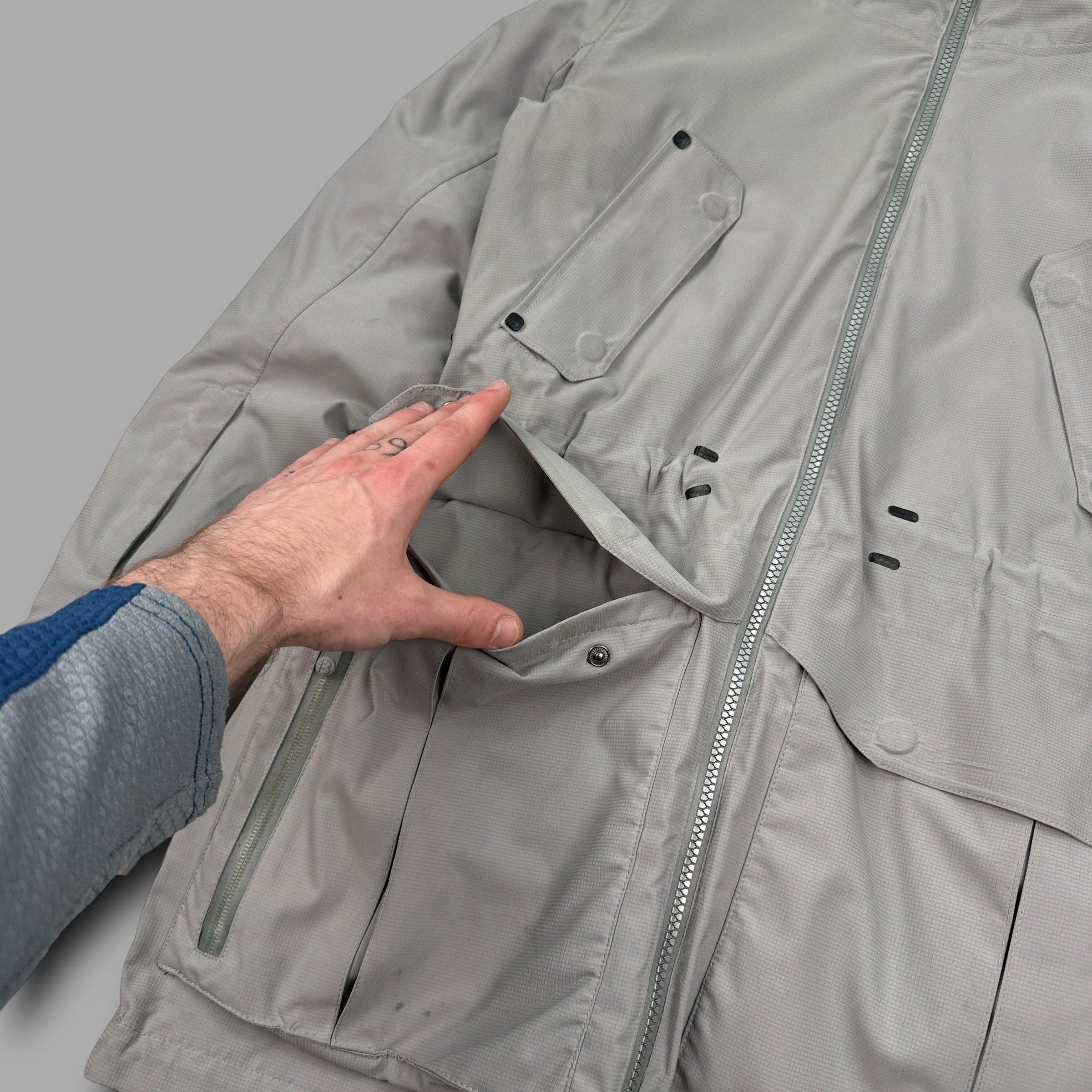 Bench 2000's technical 2in1 softshell multi-pocket parka jacket (S)