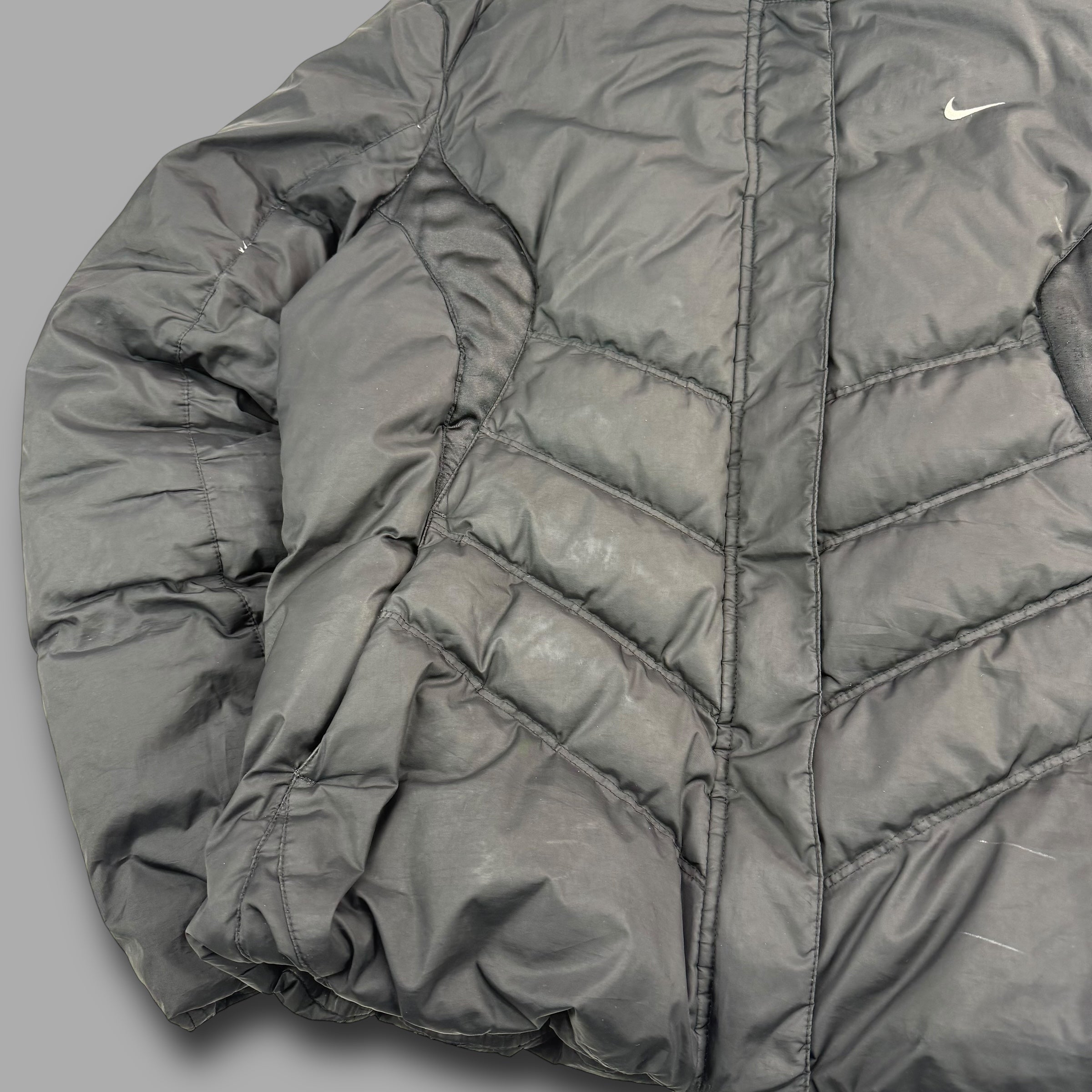 Nike 2000's panelled 550 down-filled puffer jacket (S)