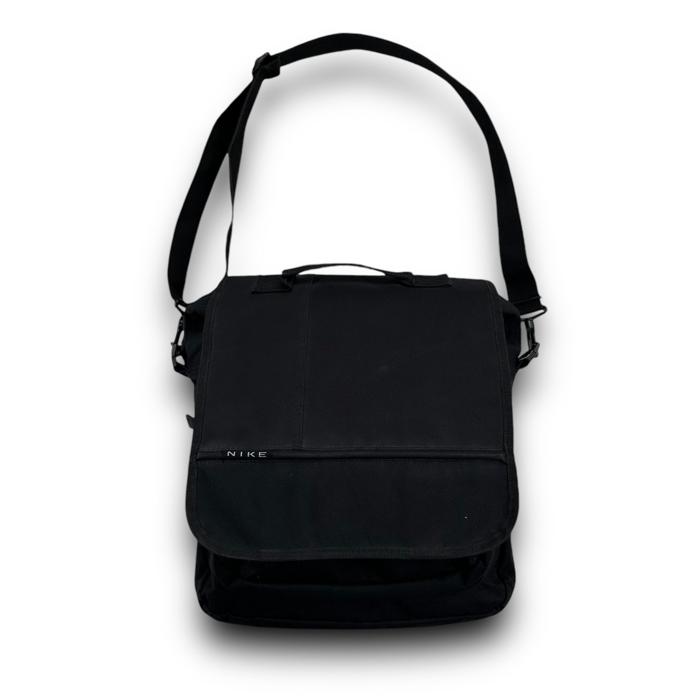 Nike 2000's technical spellout satchel bag (OS)