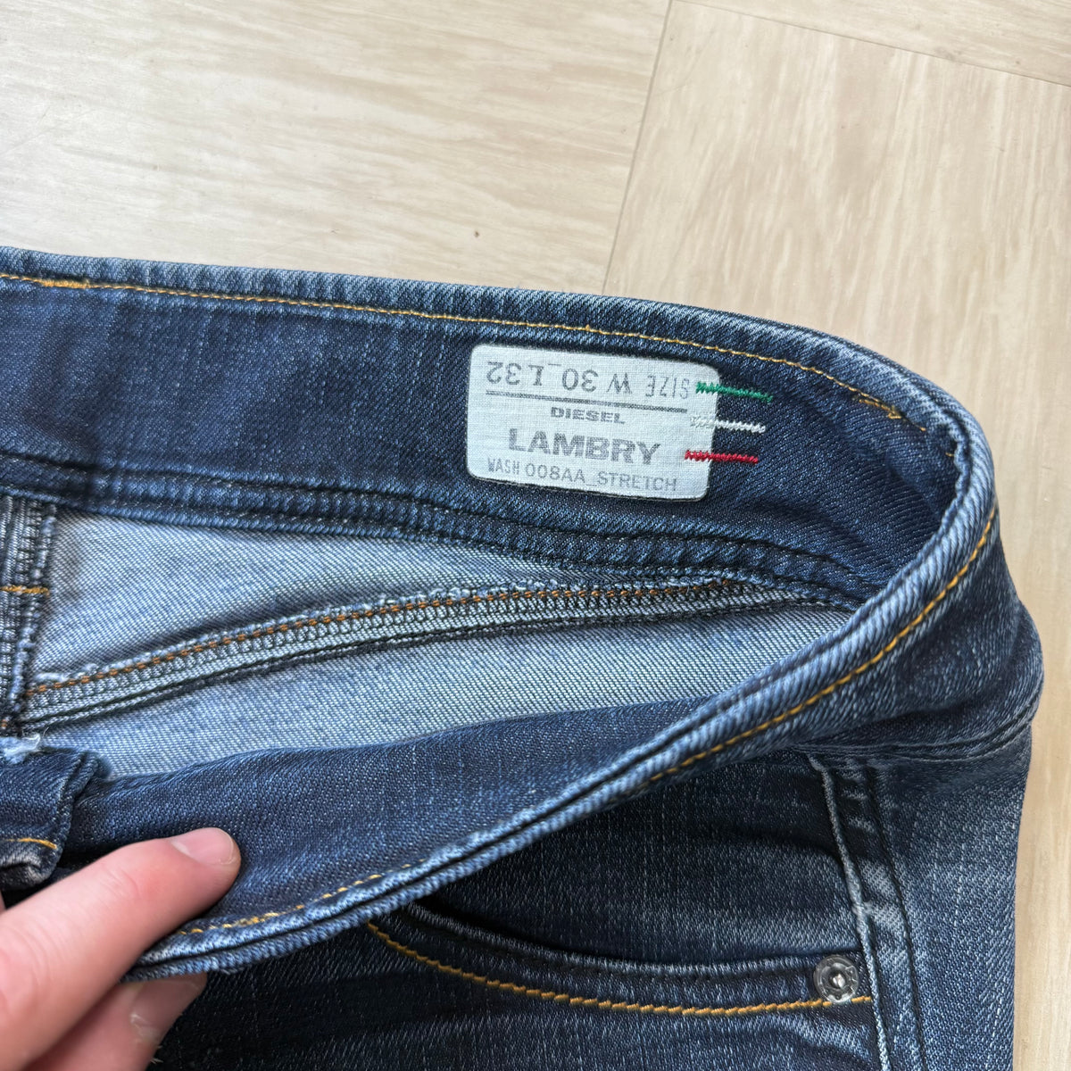 Diesel lambry 2000's relaxed fit denim bootcut jeans (S)