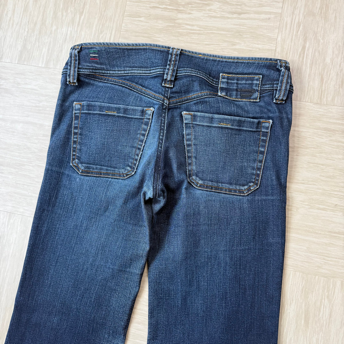 Diesel lambry 2000's relaxed fit denim bootcut jeans (S)