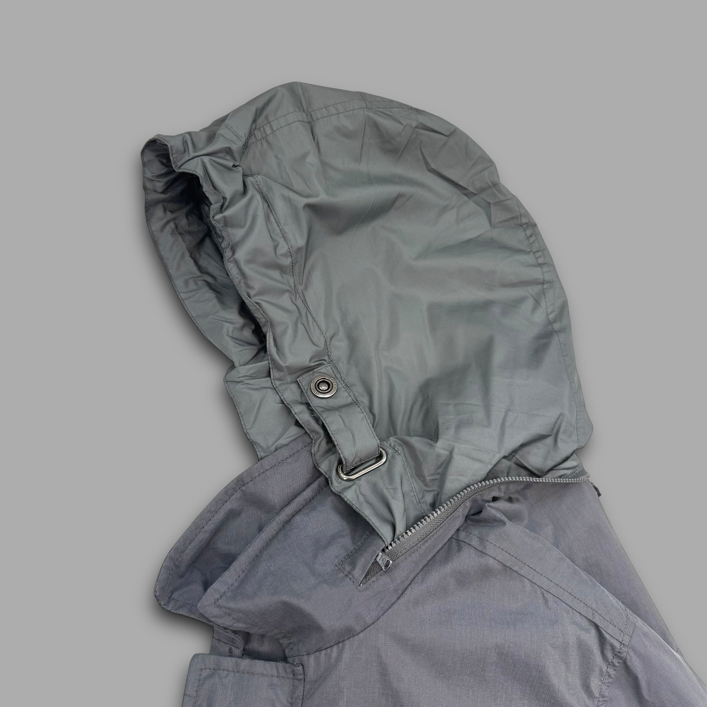 DKNY 2000's technical packable hood jacket (L-XL)