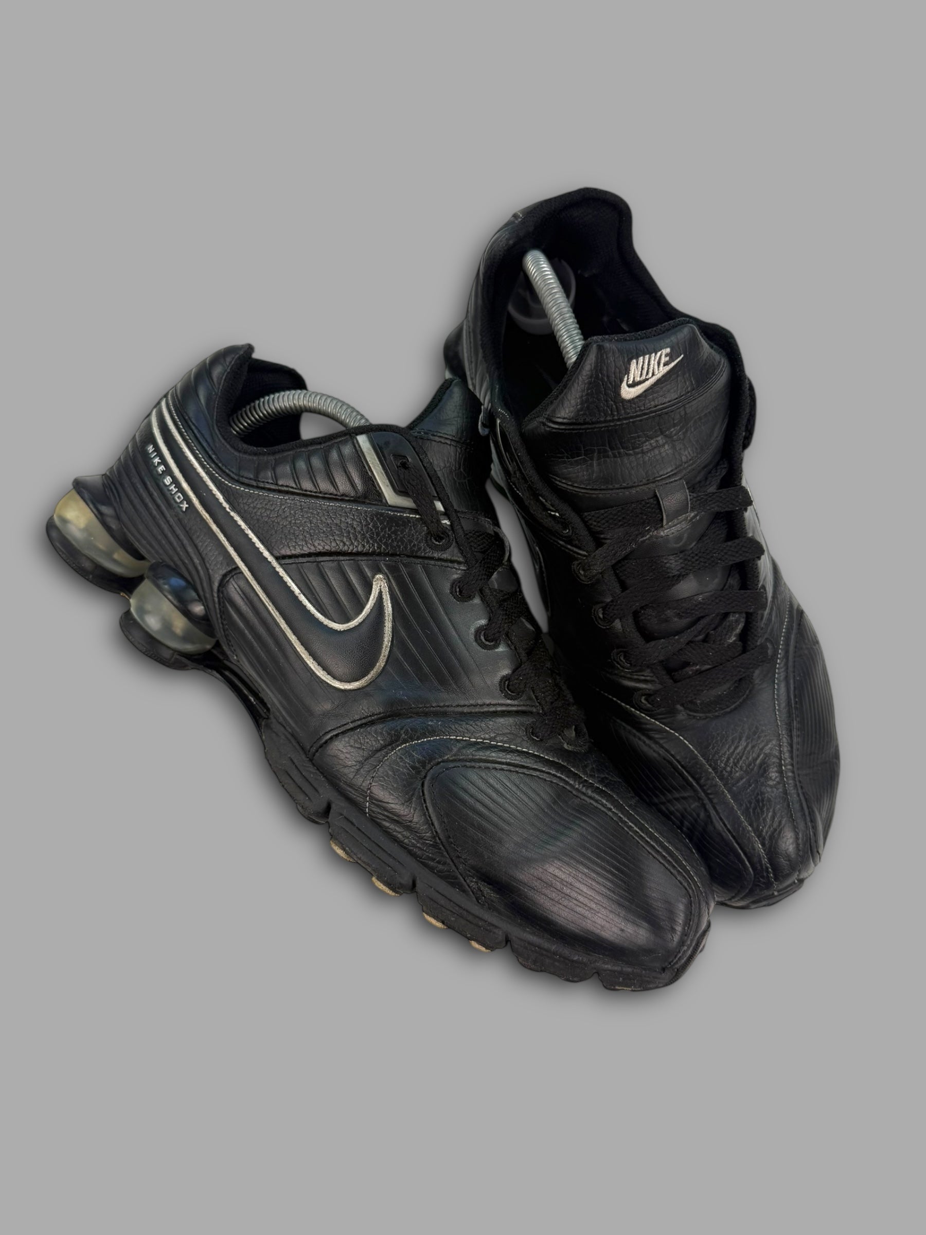 Nike shox turbo 13 'triple black' 2008 (UK9)