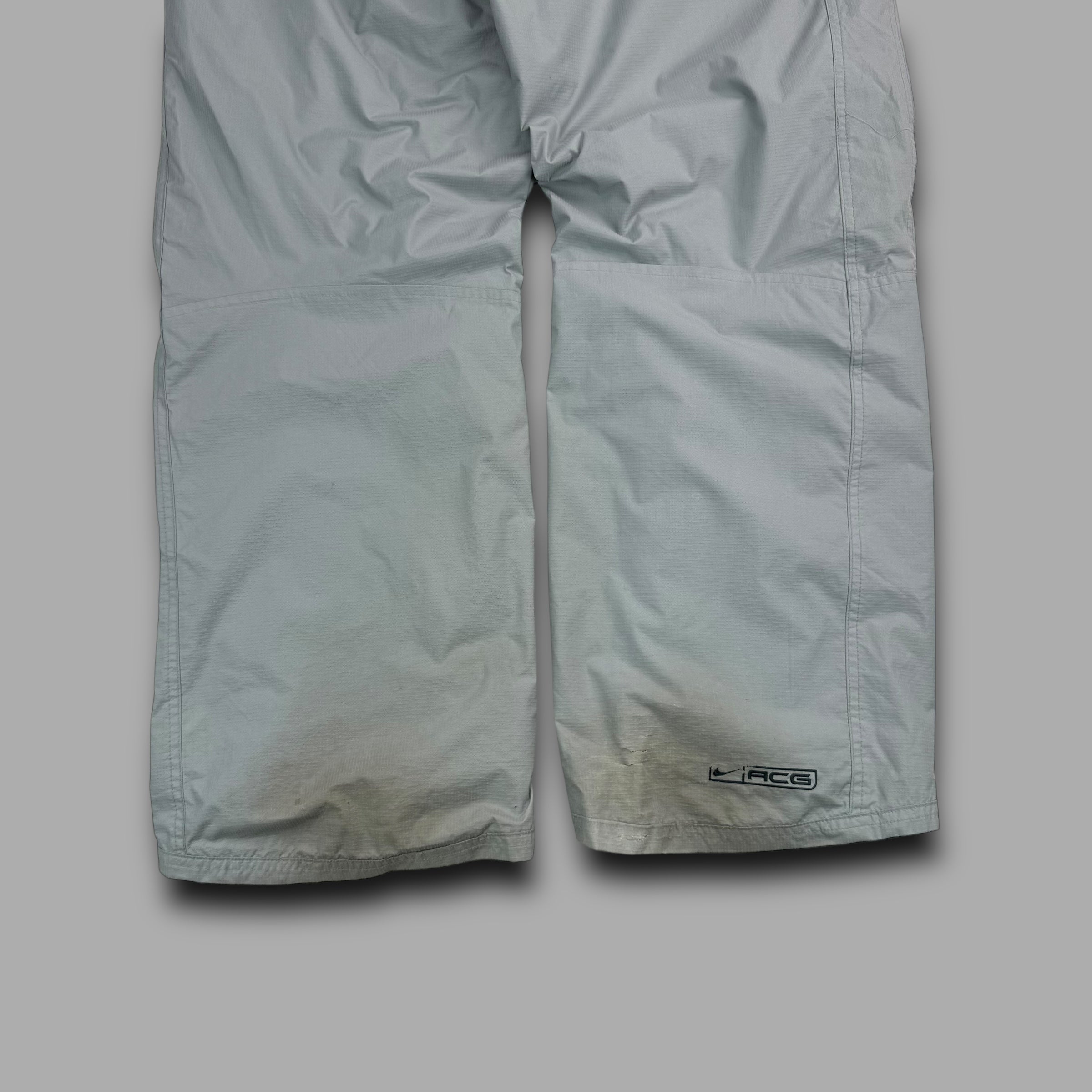 Nike ACG 2000's baggy nylon ripstop ski bottoms (L)