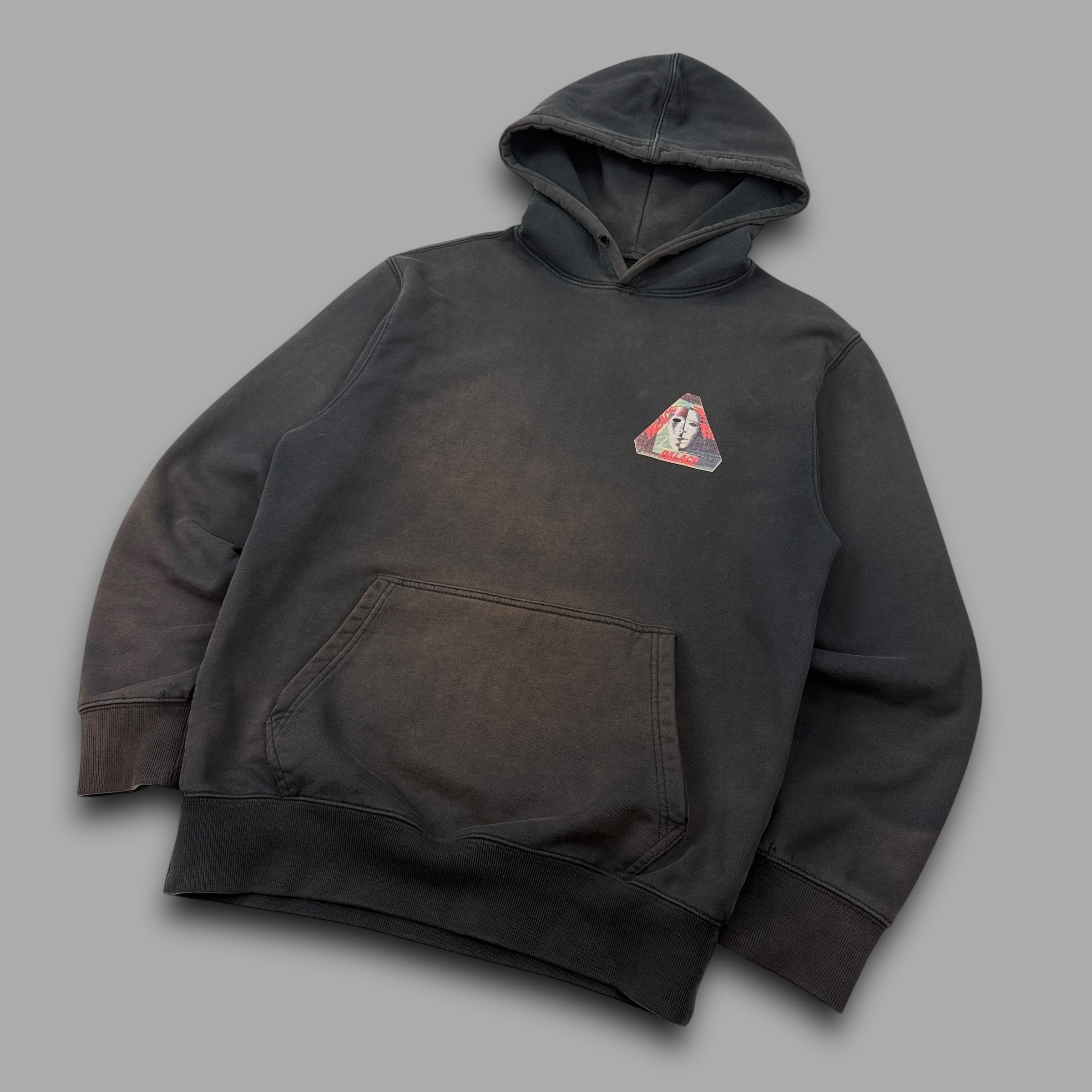 Palace tri-bury graphic hoodie (S)
