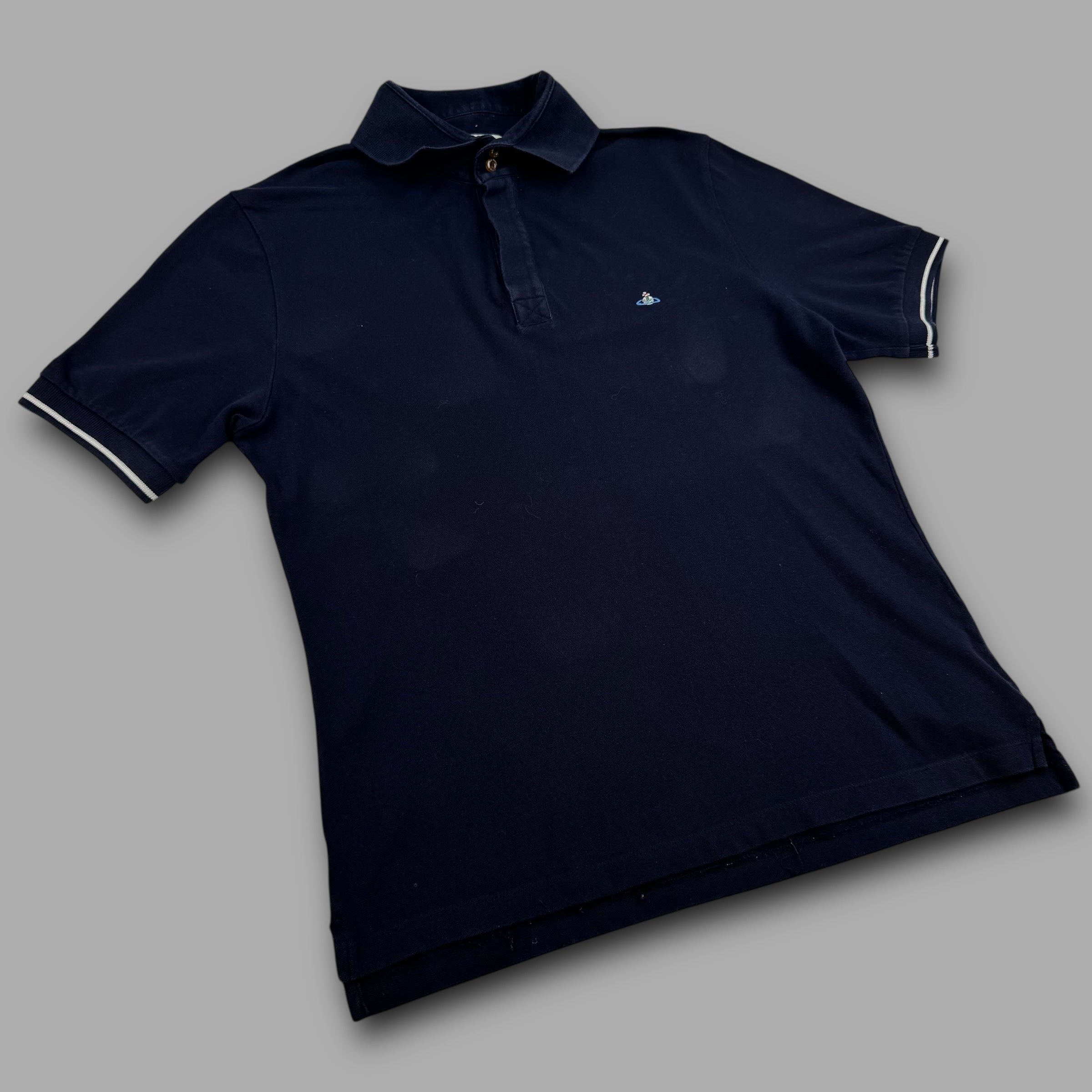 Vivienne Westwood 2000's embroidered polo shirt (L)