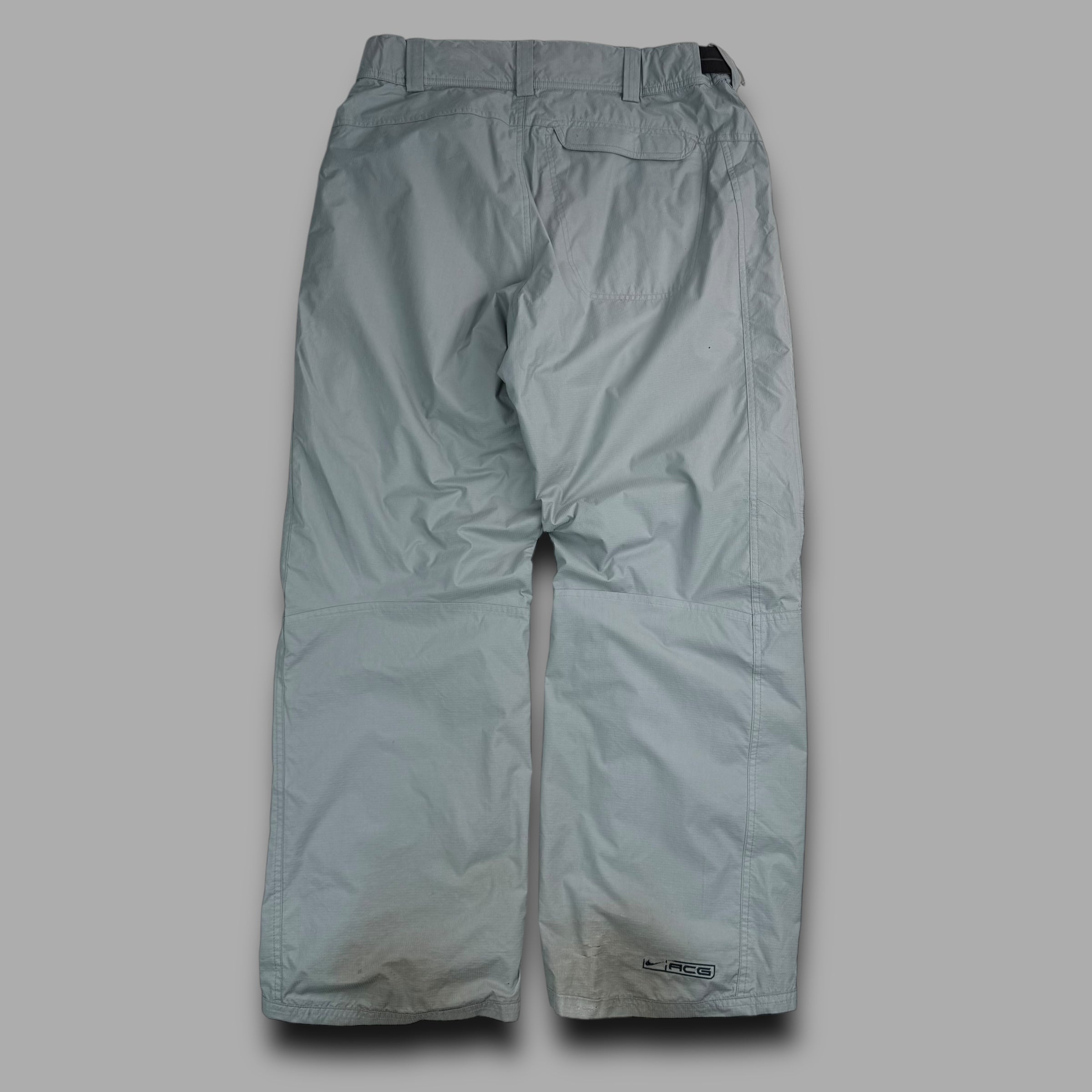 Nike ACG 2000's baggy nylon ripstop ski bottoms (L)