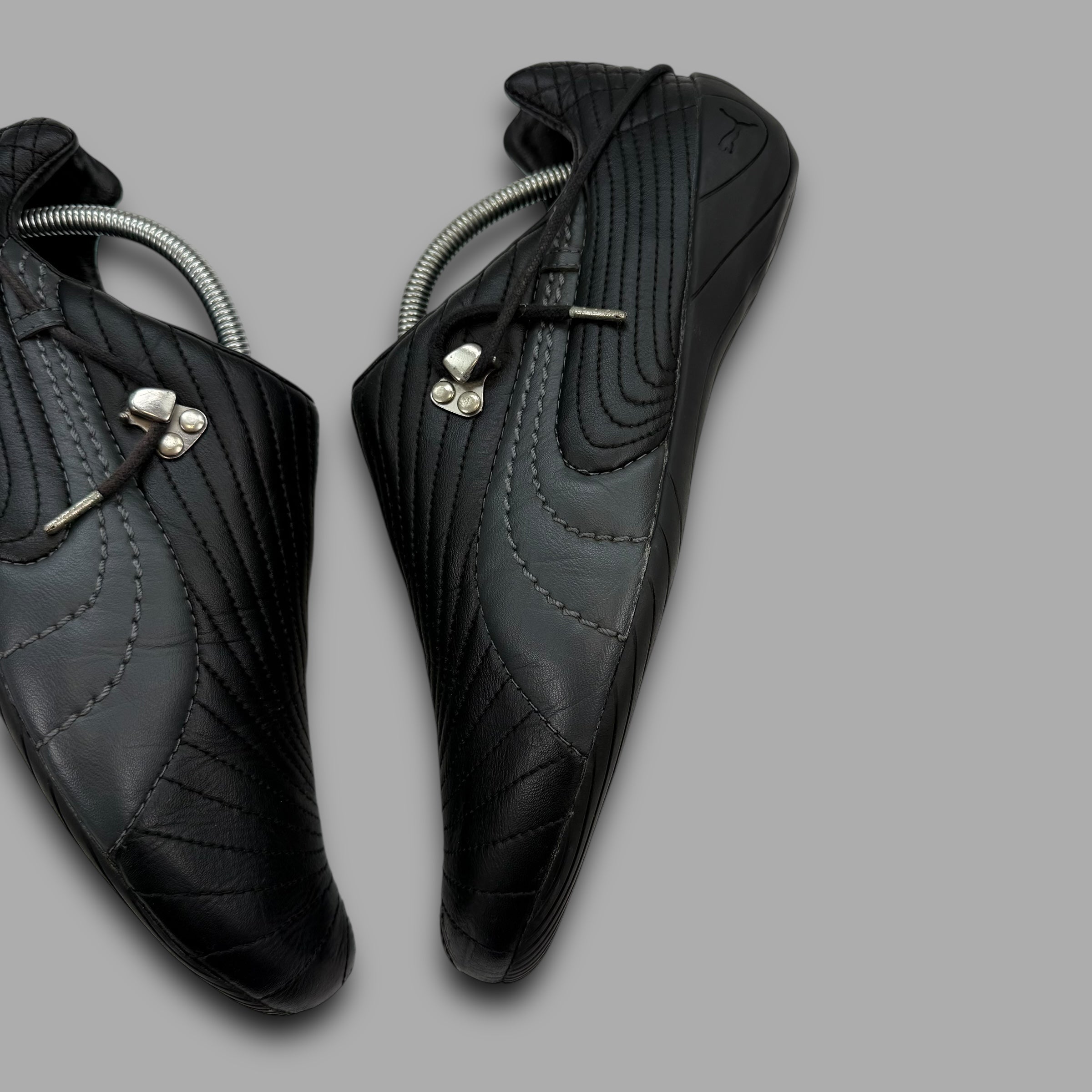 Puma budoka contrast stitched leather slip on (UK9)