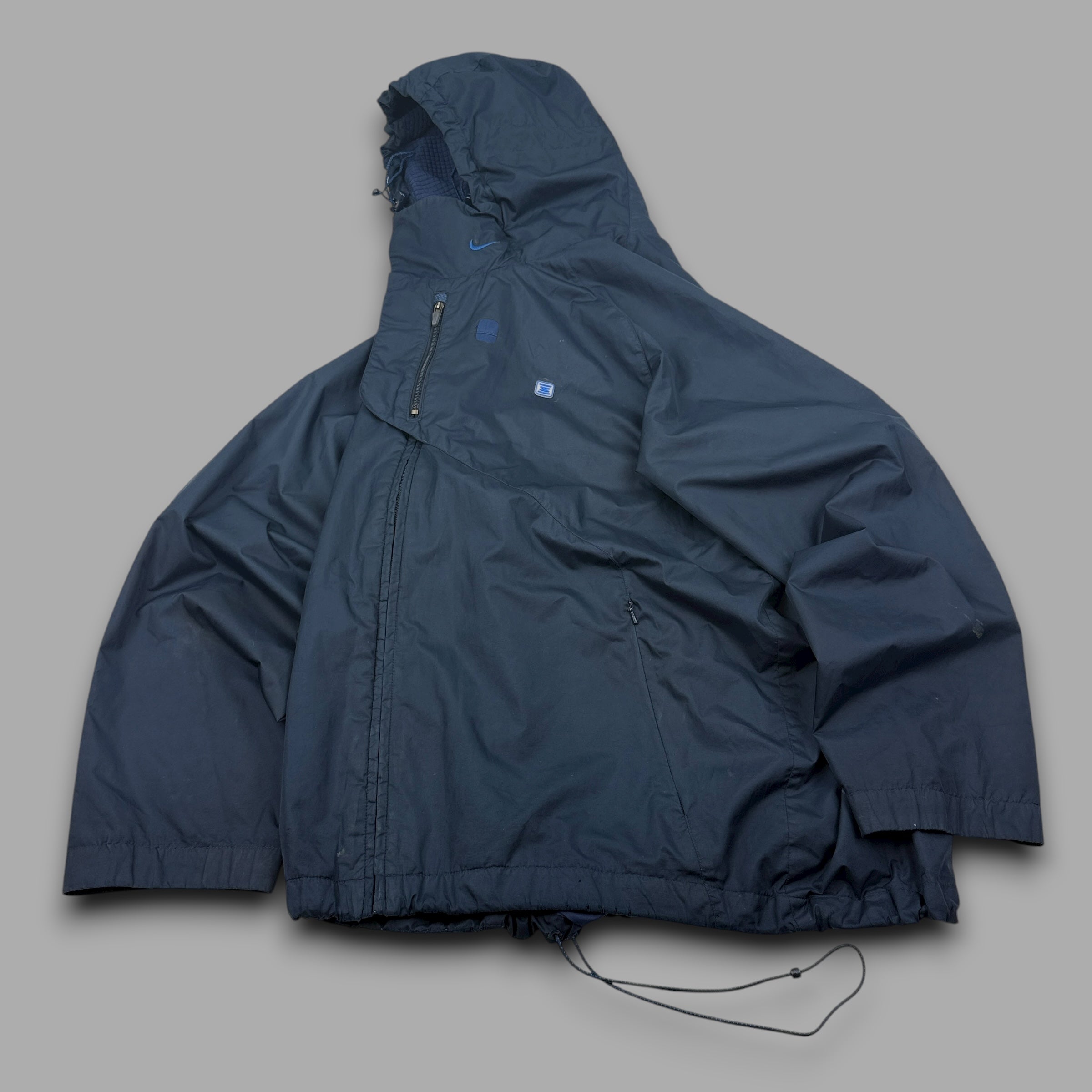 Nike shox 2000's technical zip up softshell jacket (L)