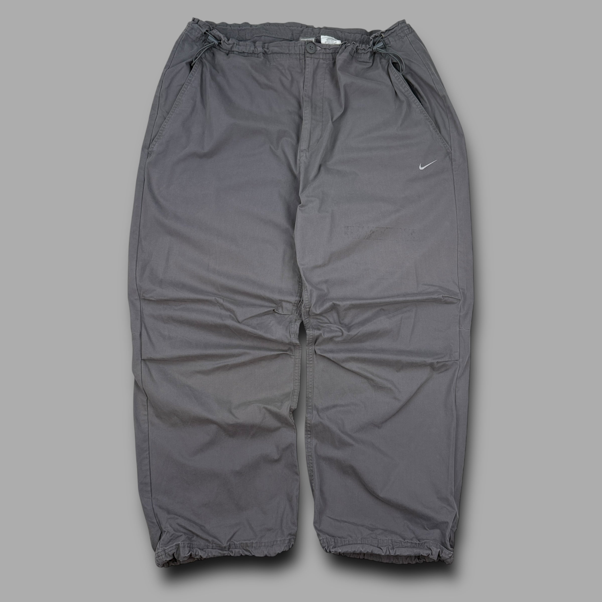 Nike 2000's technical baggy wide leg flight bottoms (XXL)