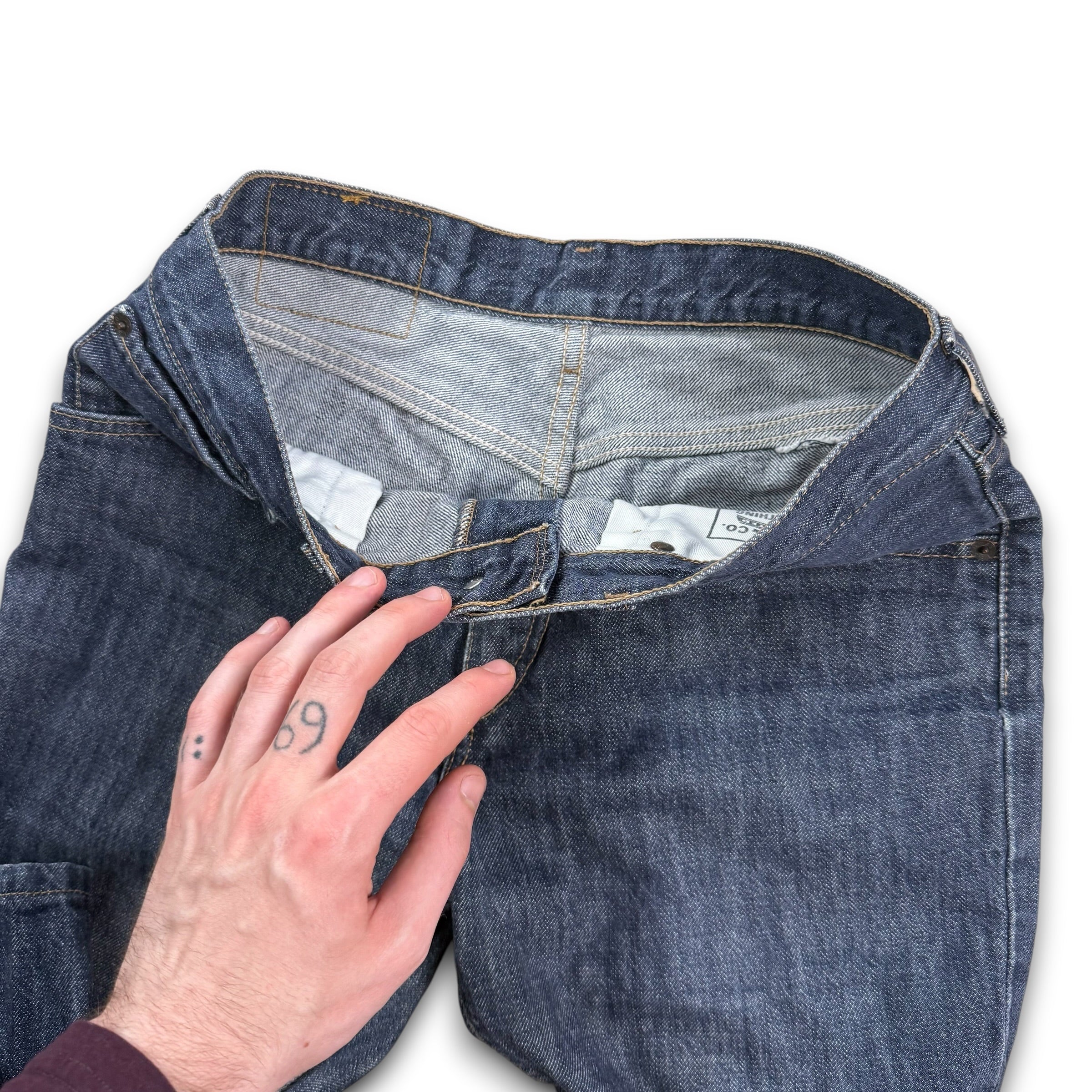 Levi's 525 2000's fitted denim flare jeans (S)