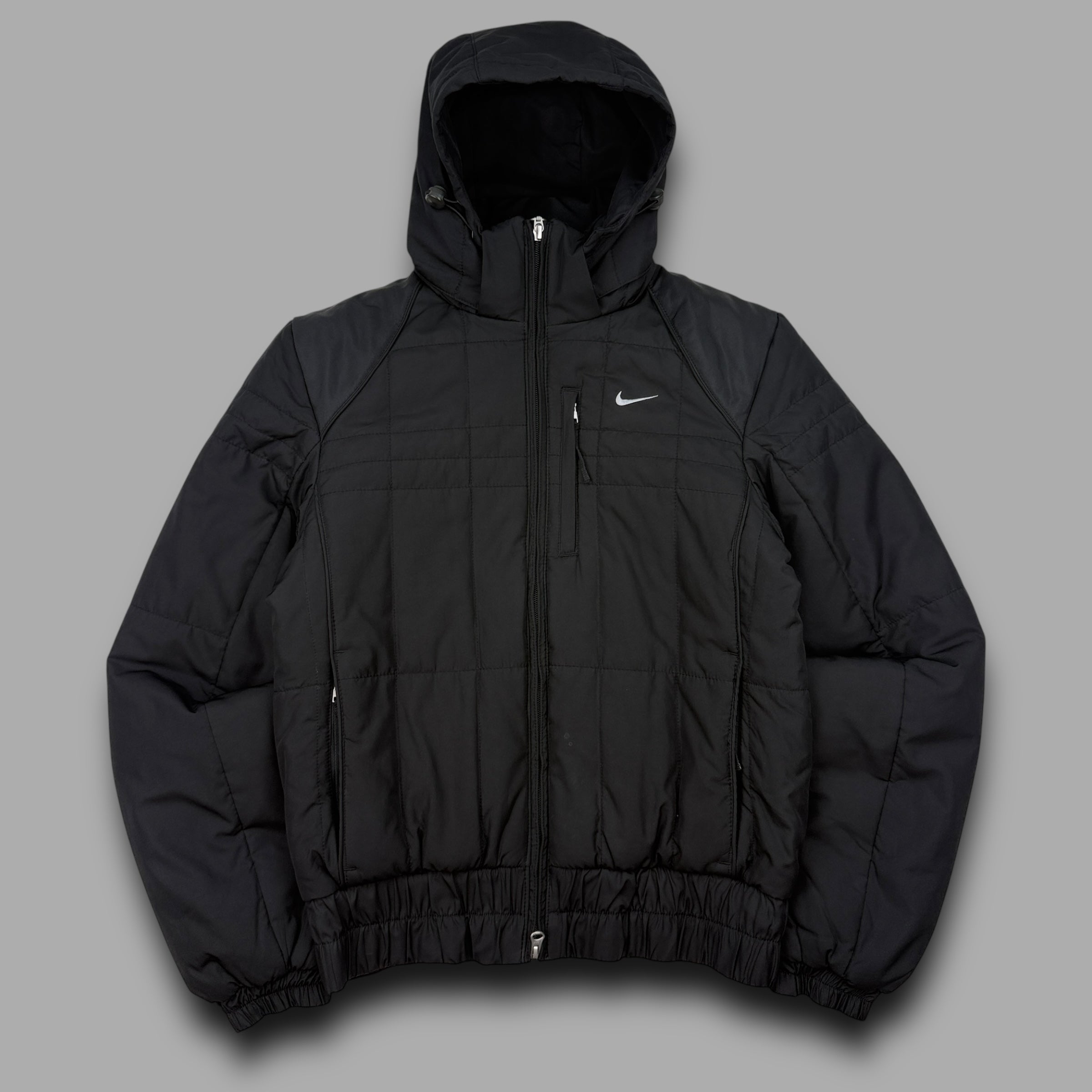 Nike 2000's downfilled hooded puffer jacket (M) wms