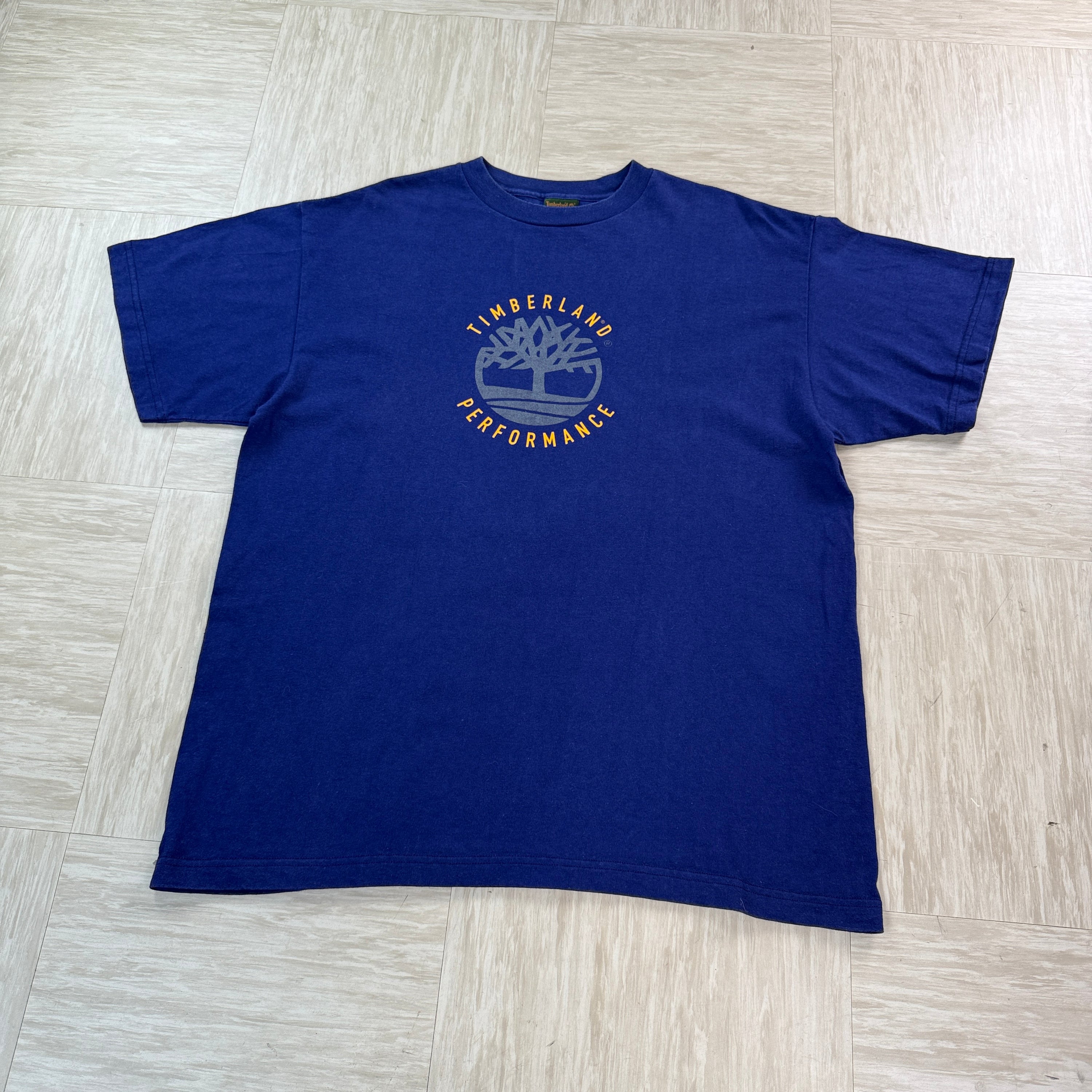 Timberland 1990's reflective graphic sellout tee (M)