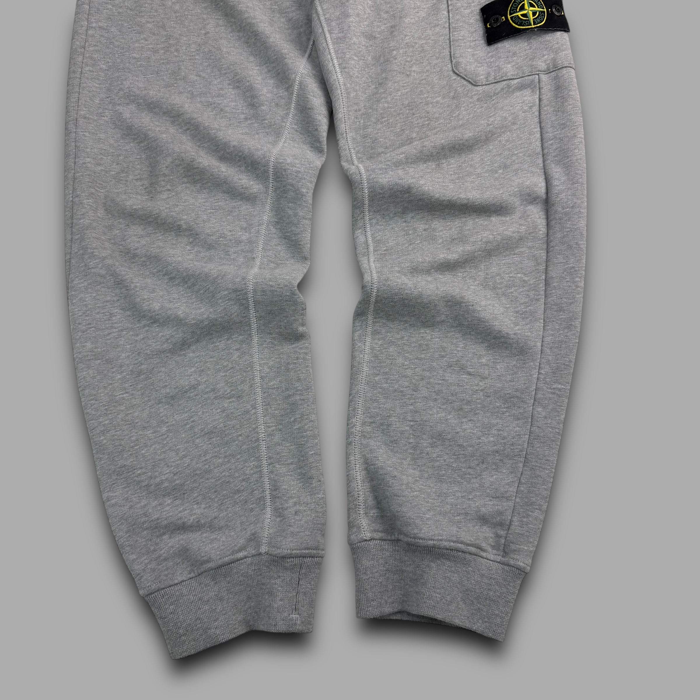 Stone island straight leg grey joggers (S)