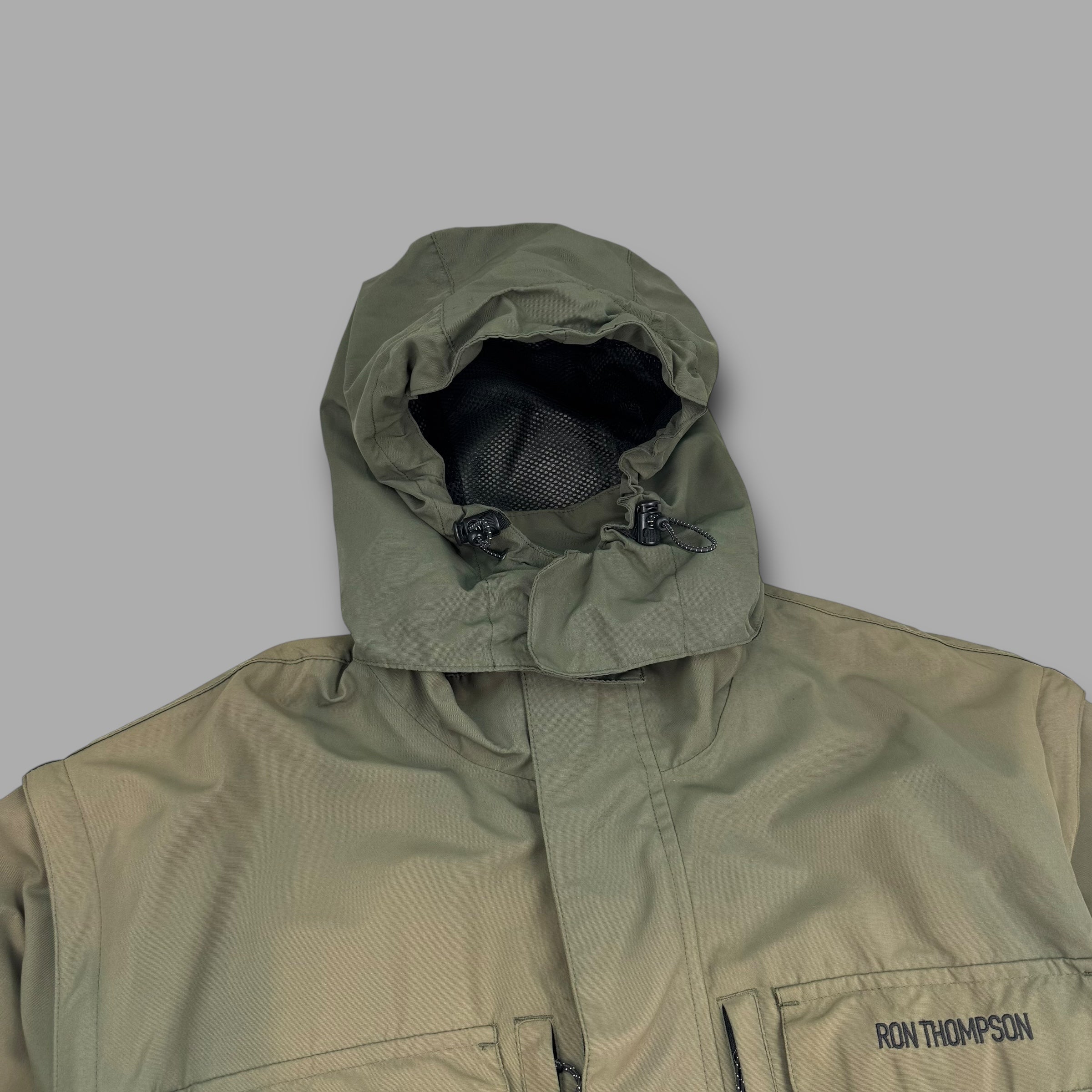 Ron Thompson 2000's technical multi-pocket wading jacket (XXL)