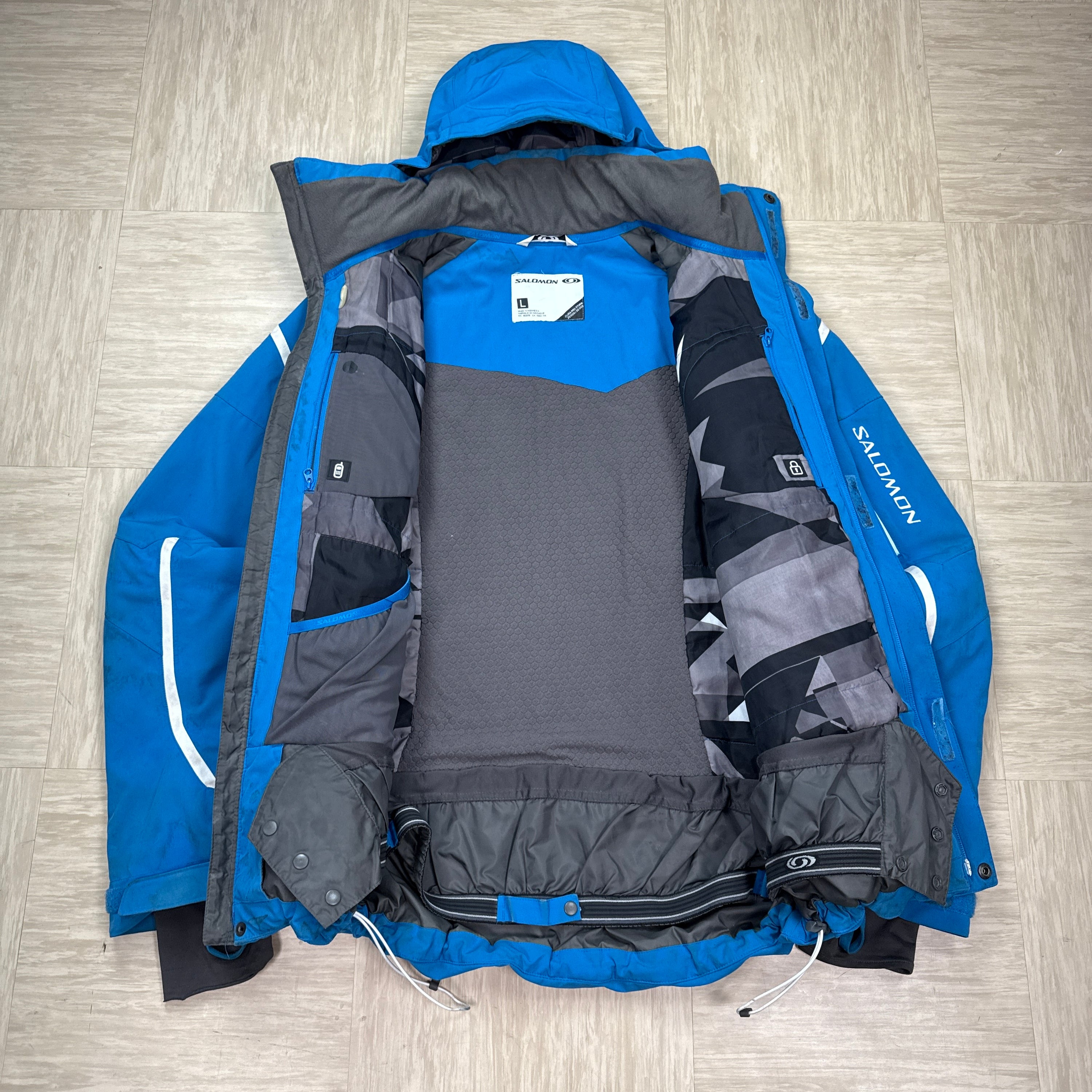 Salomon 2011 technical clima pro storm softshell ski jacket (L)