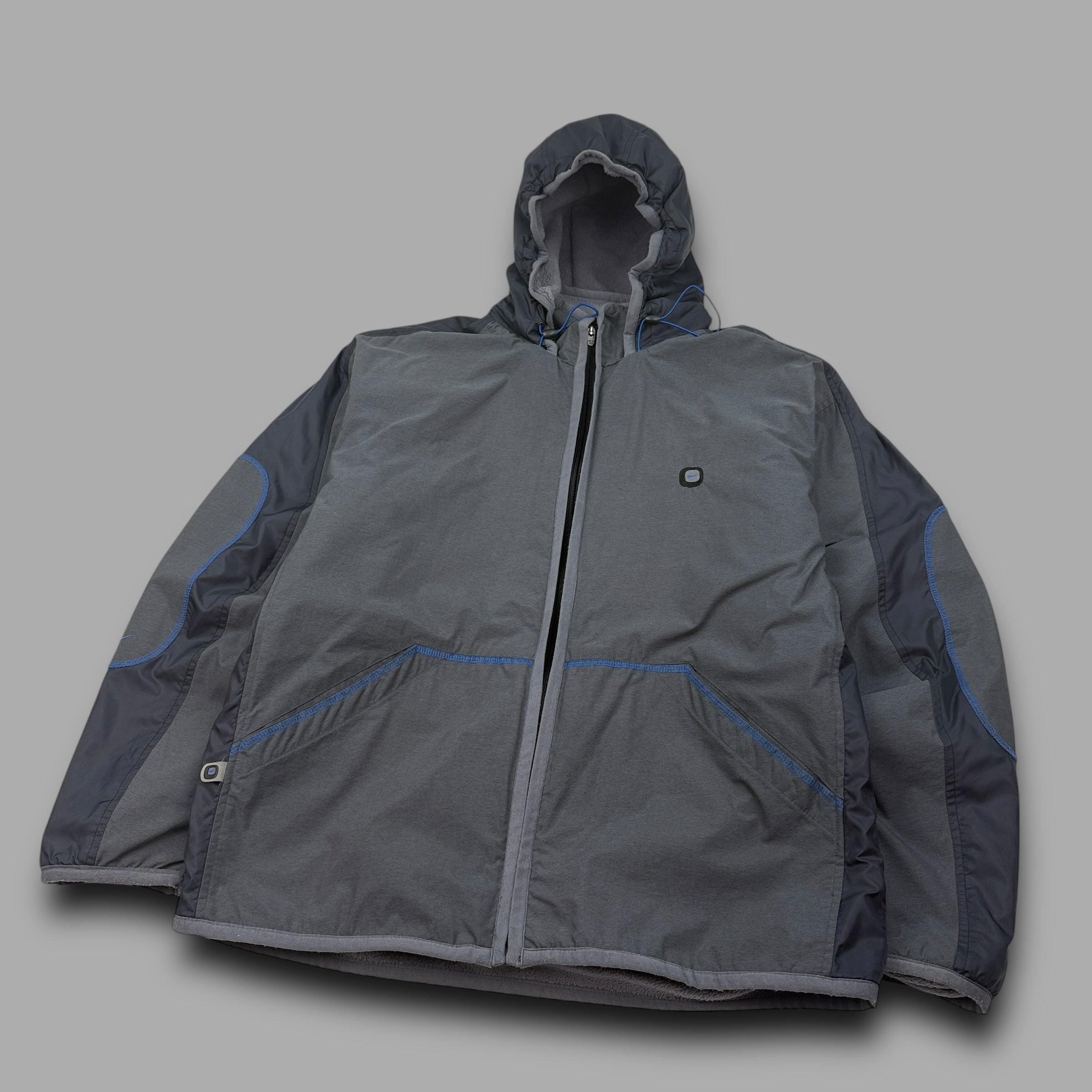 Nike presto 2000's technical panelled fleece lined jacket (S)