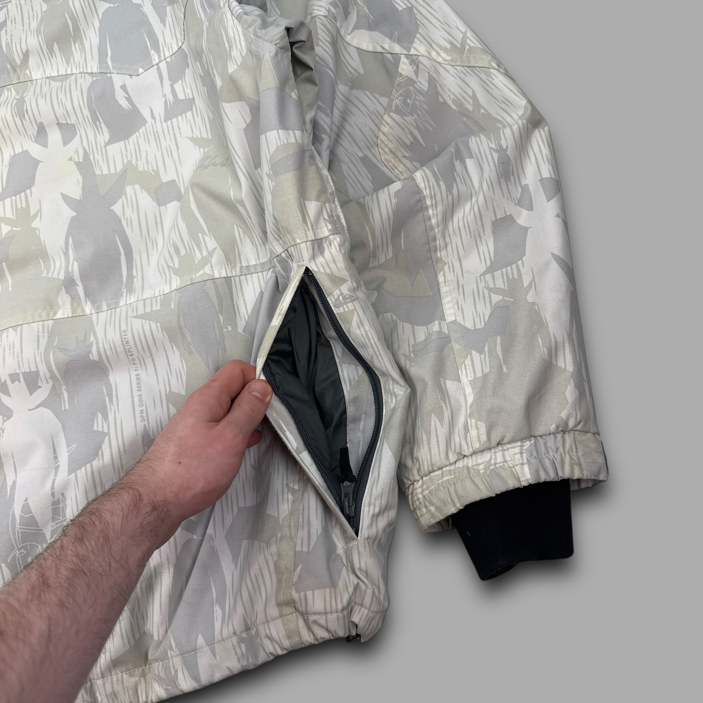 Quiksilver x futura 2007 FU splinter DMP ski jacket (M)