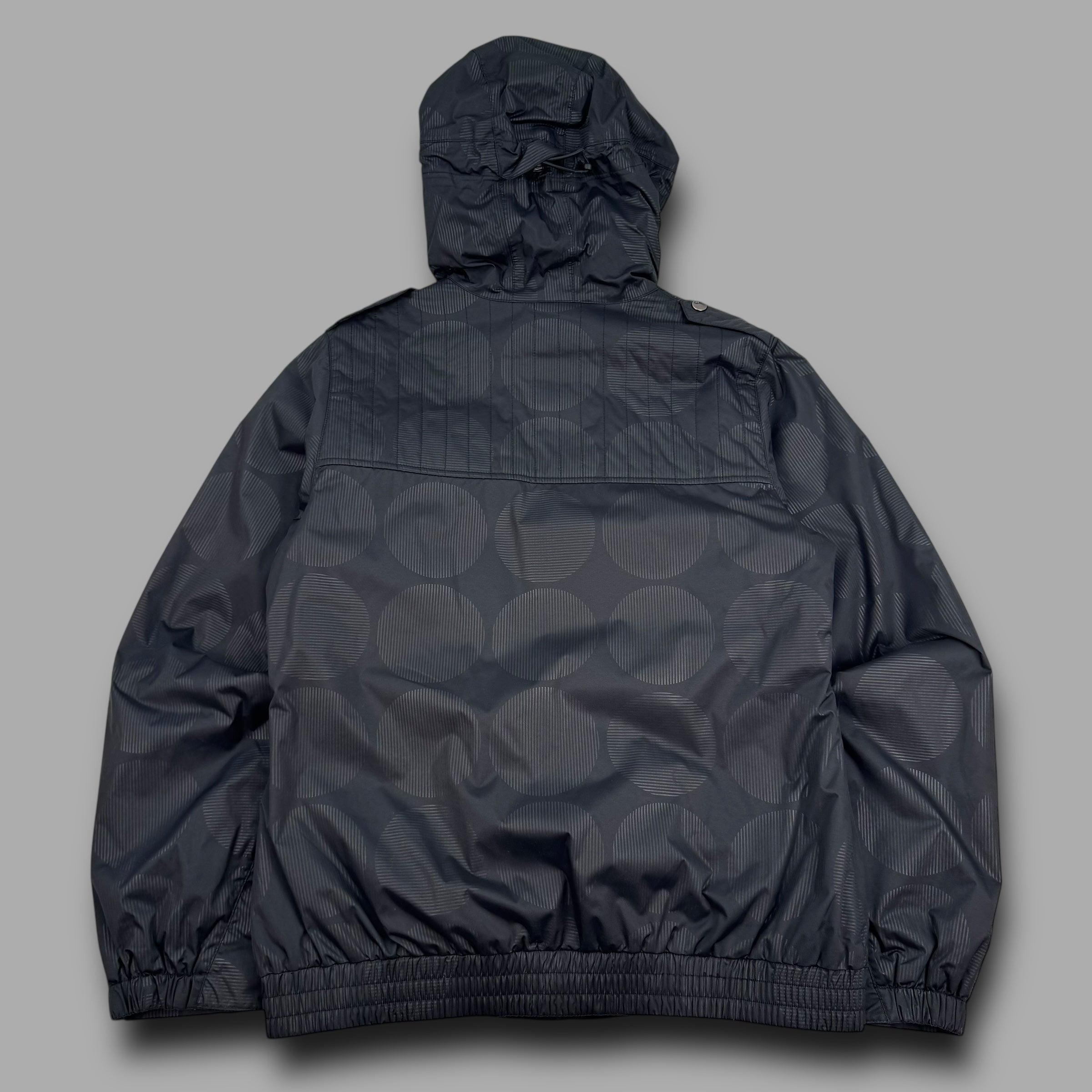 Burton 2000's technical monogram fur hood softshell ski jacket (L) wms