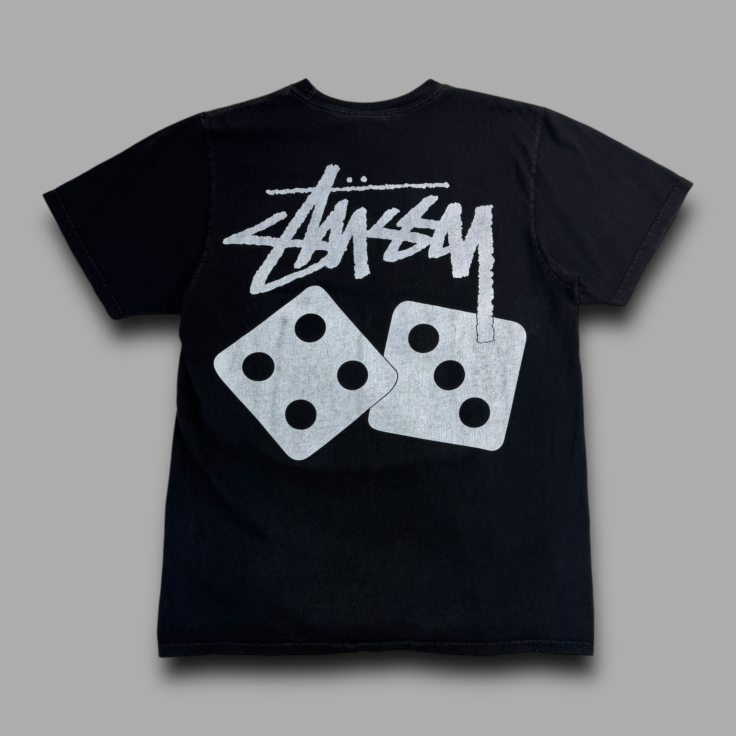 Stussy 2000's graphic dice tee (S)