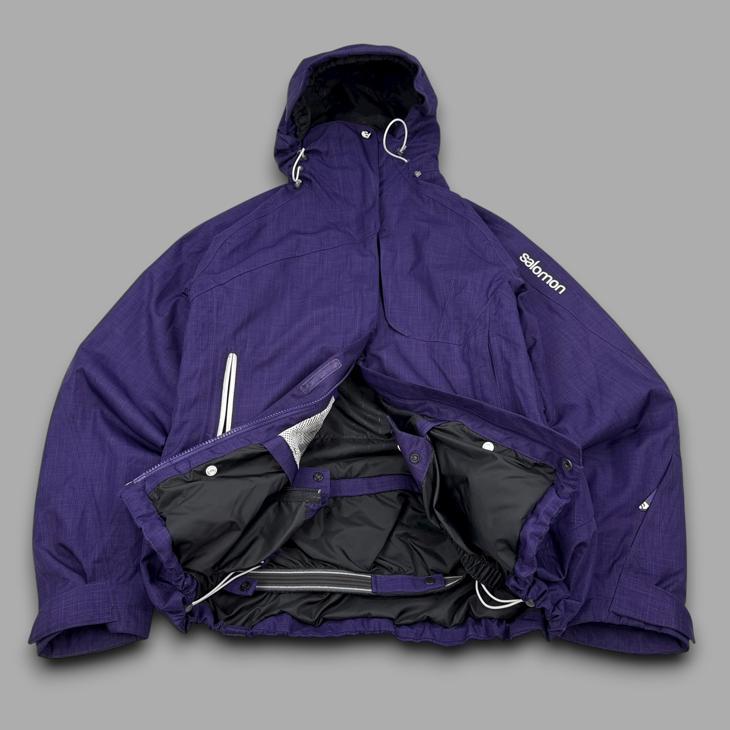 Salomon 2011 technical vented clima pro softshell ski jacket (L) wms