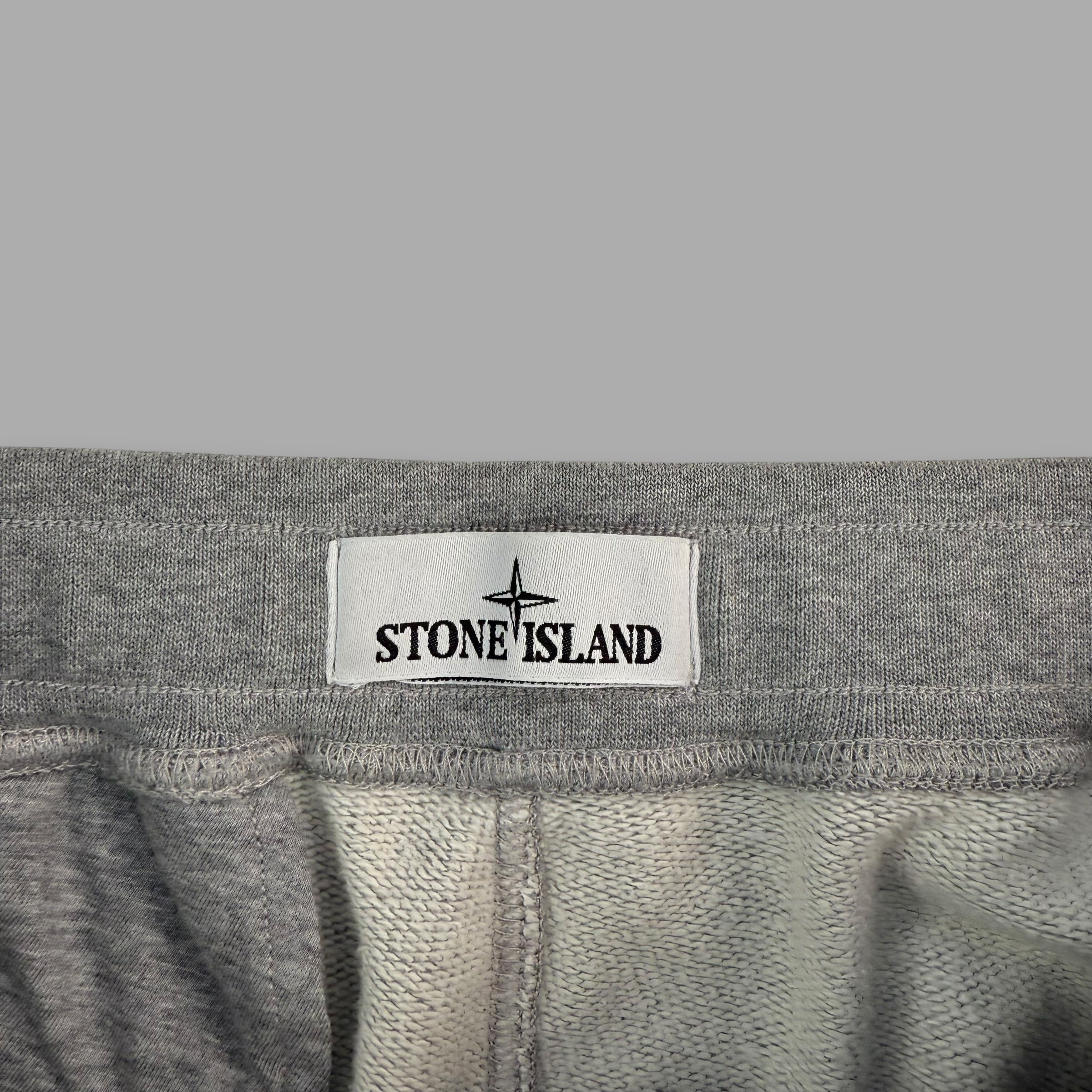 Stone island straight leg grey joggers (S)