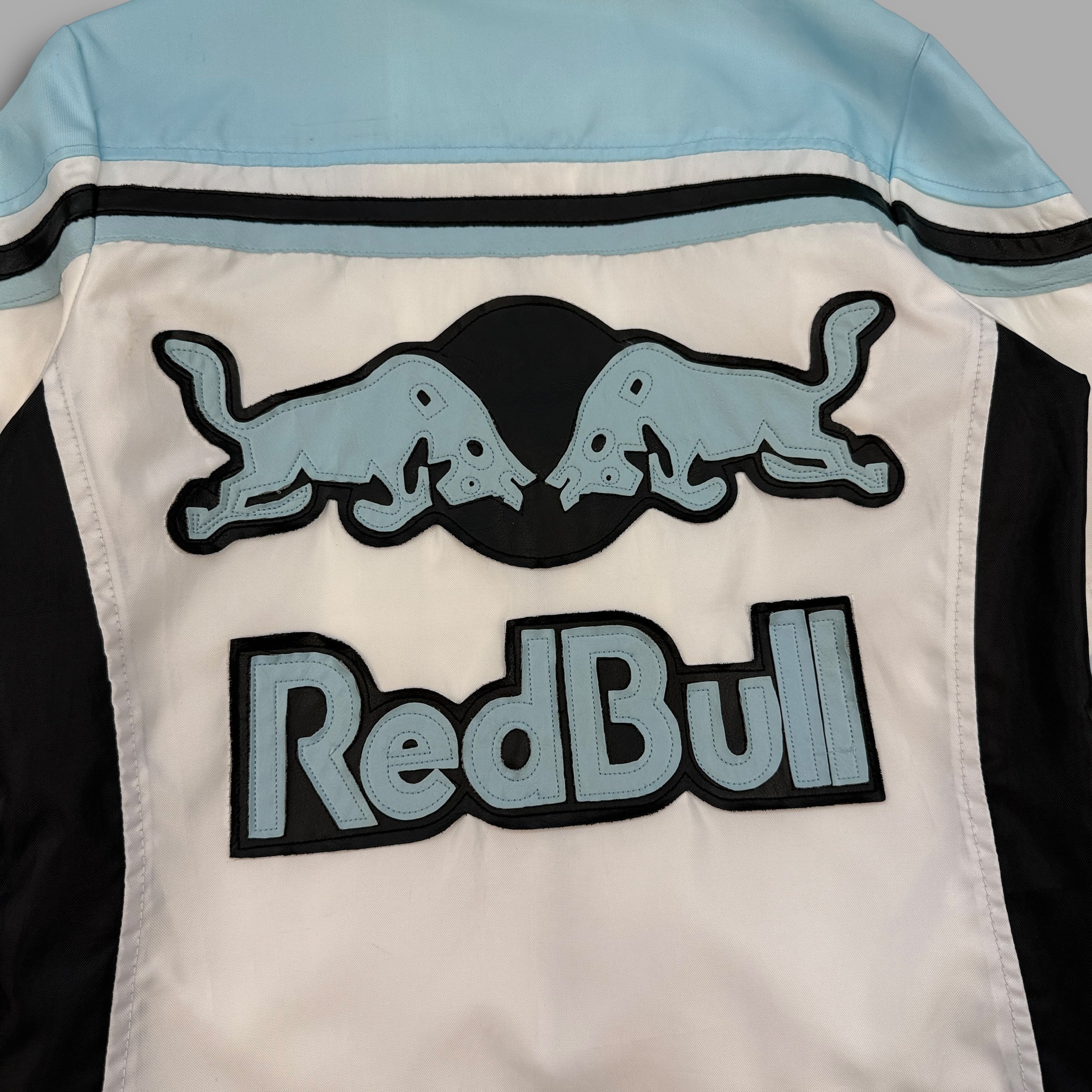 Redbull 2000's lightweight zip-up biker jacket (S)