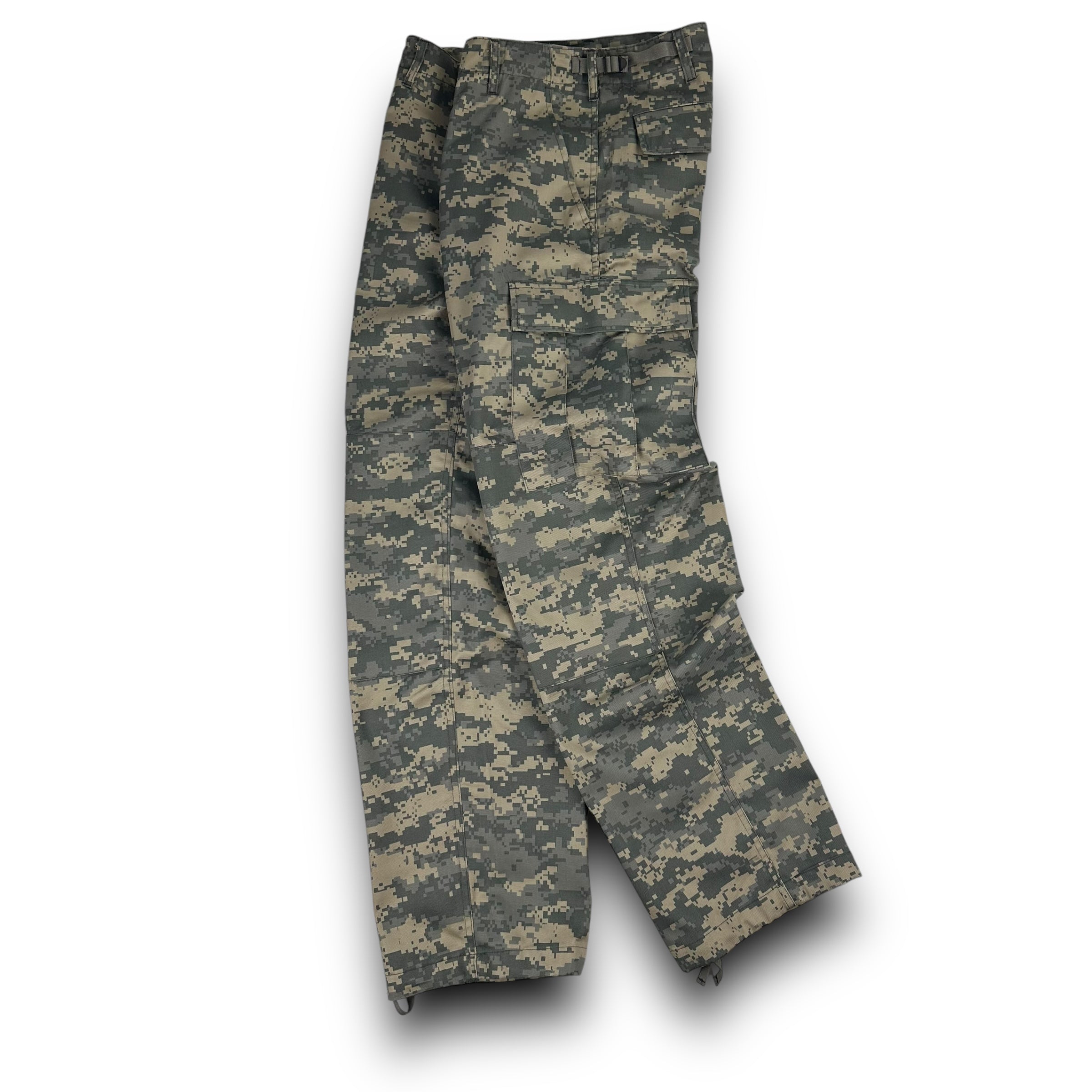 Mil-tech 2000's digital camo US style baggy field bottoms (S)