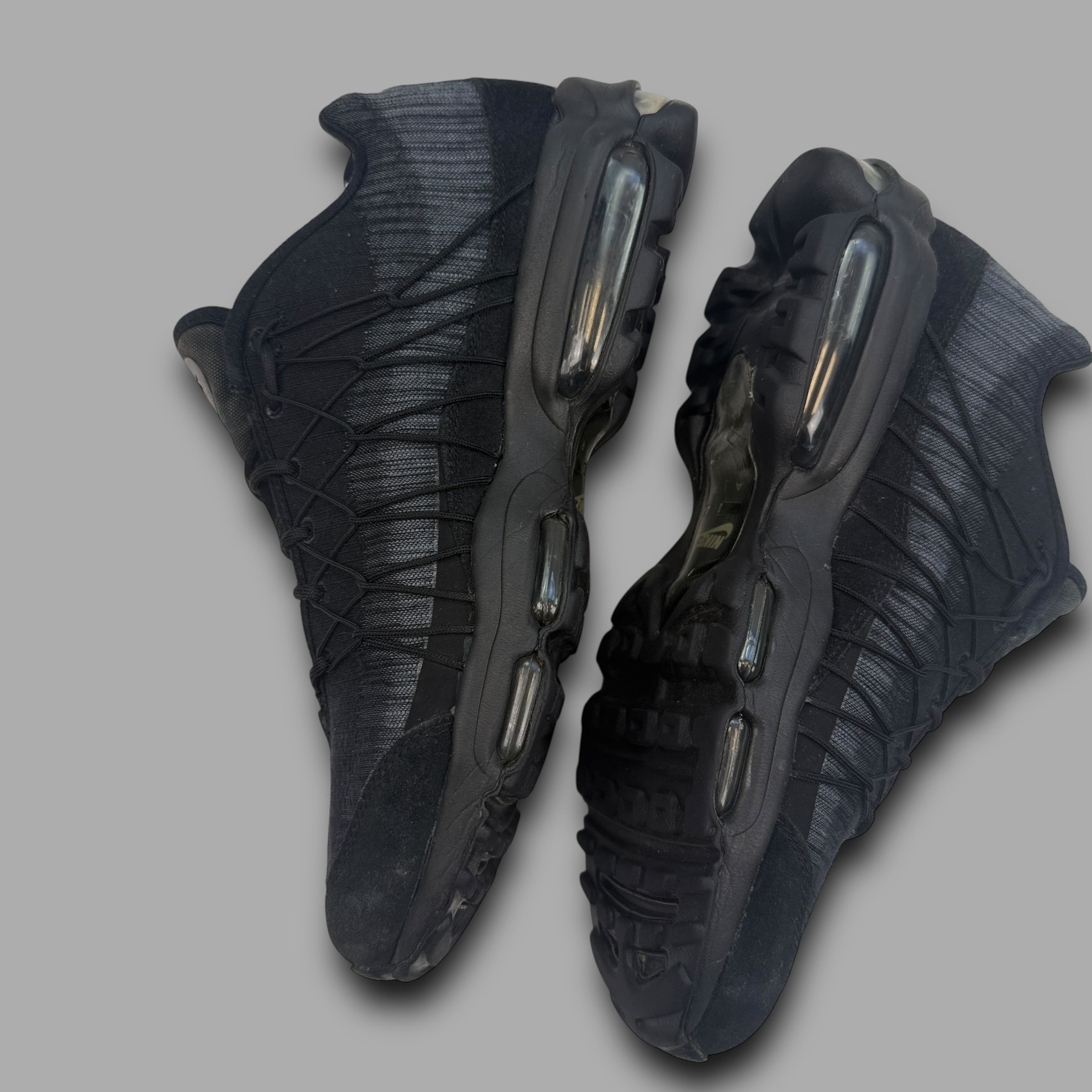 Nike airmax 95 jacquard triple black (UK7)