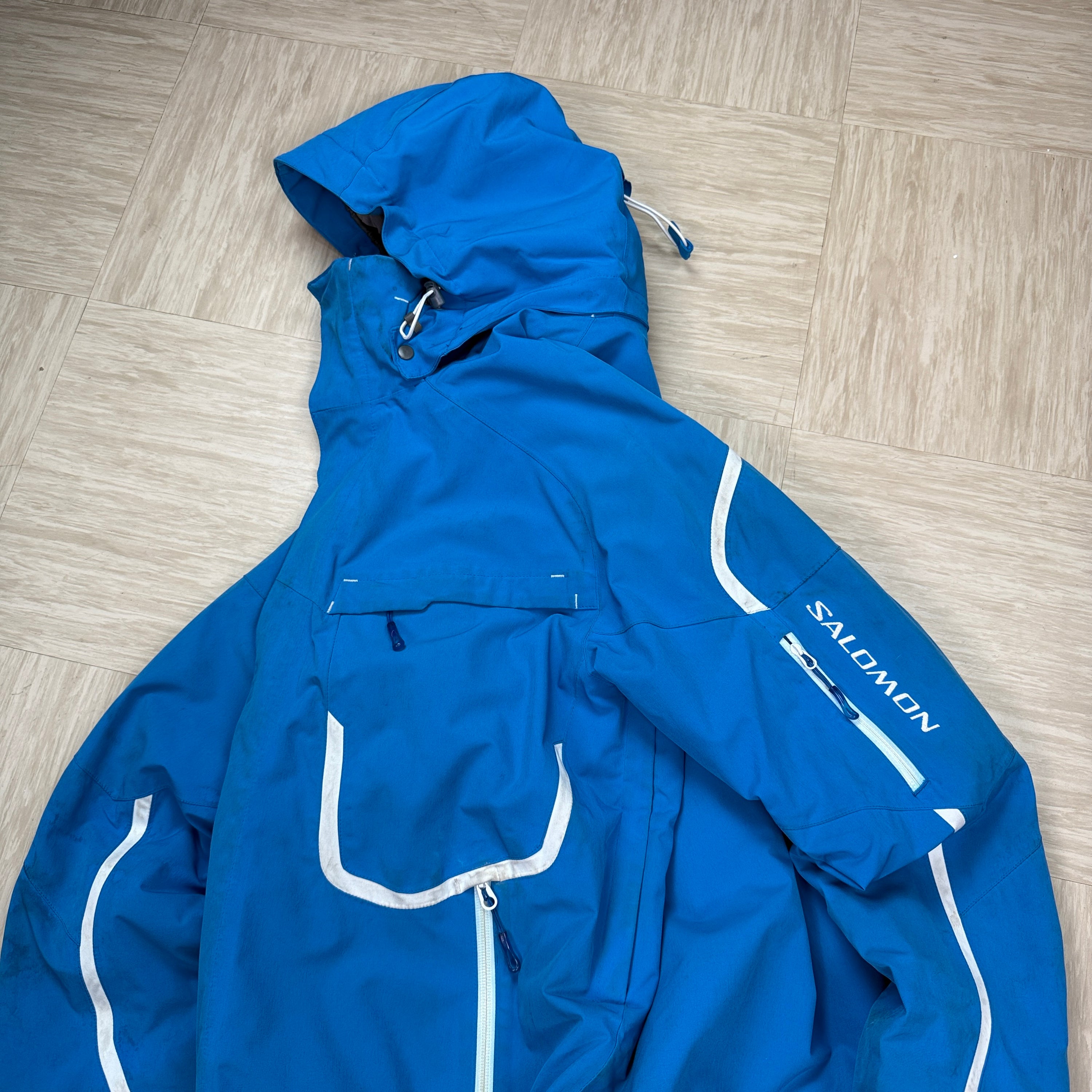 Salomon 2011 technical clima pro storm softshell ski jacket (L)