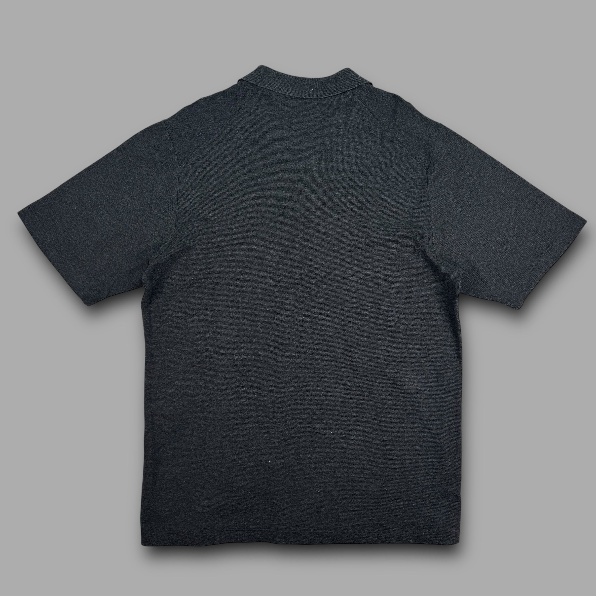 Adidas x Yohji Yamamoto 2000's graphic Y3 polo shirt (M)