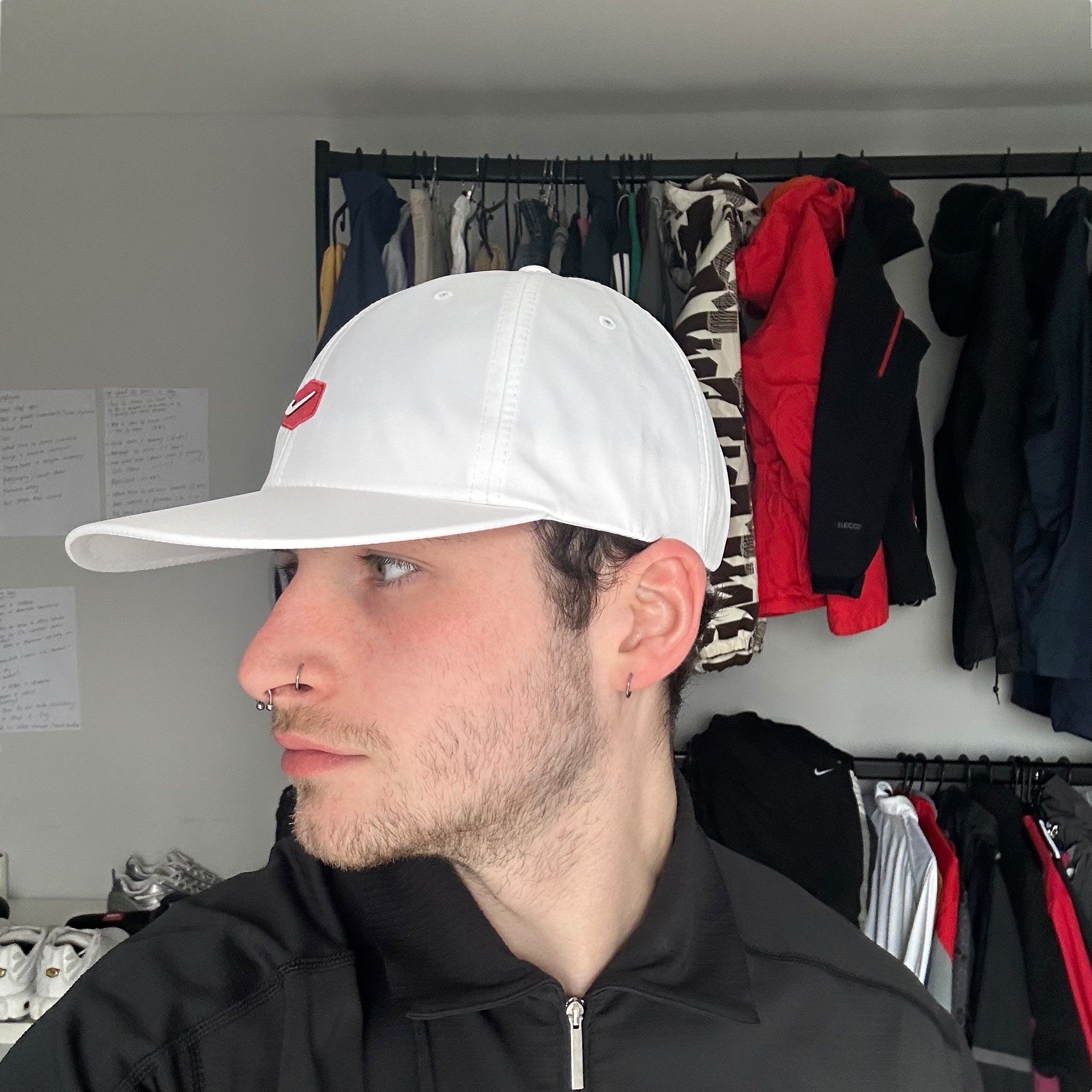 Nike 2000's hex logo baseball cap (OS)