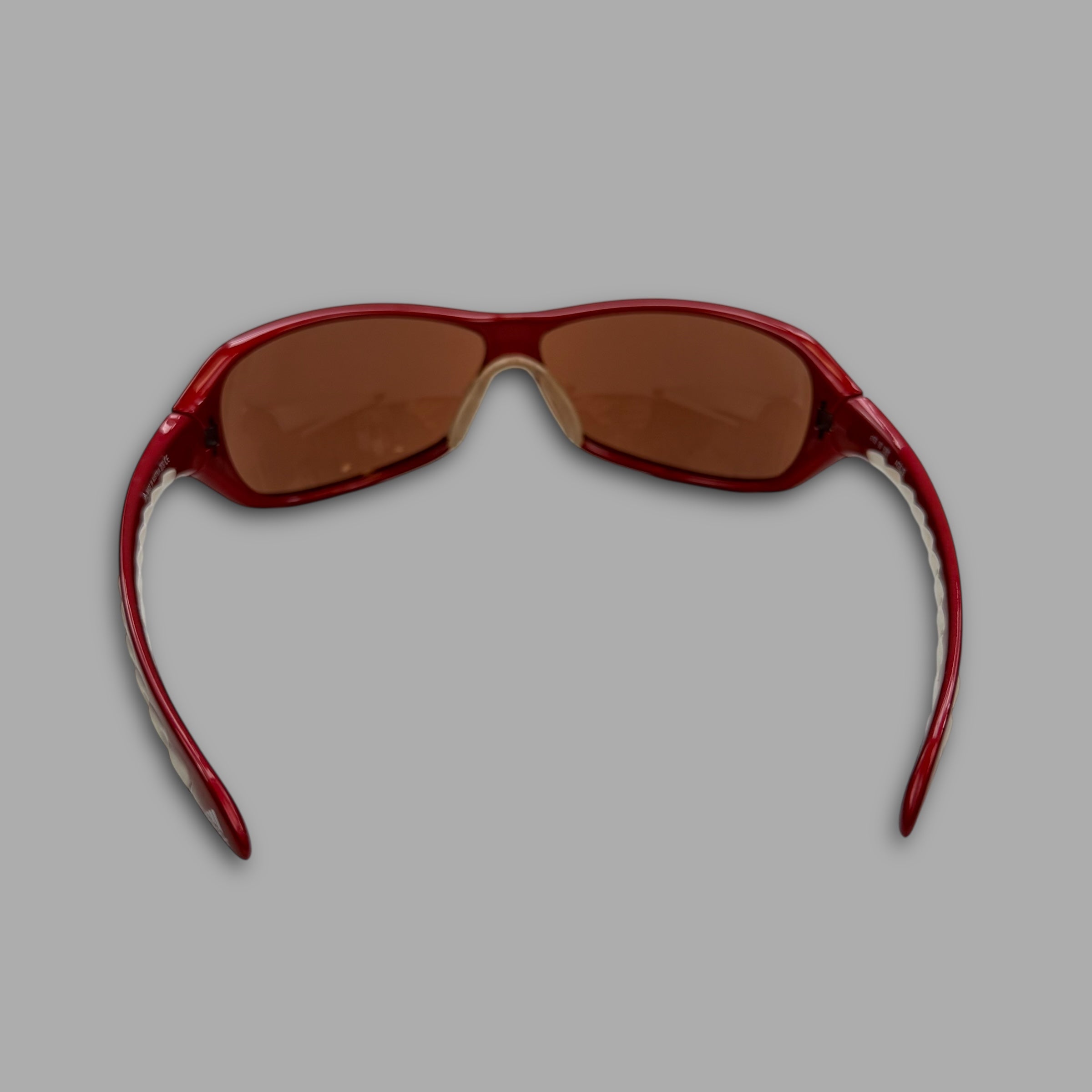 Adidas 2000's Agilis A163-6061 wrap shield sunglasses (OS)