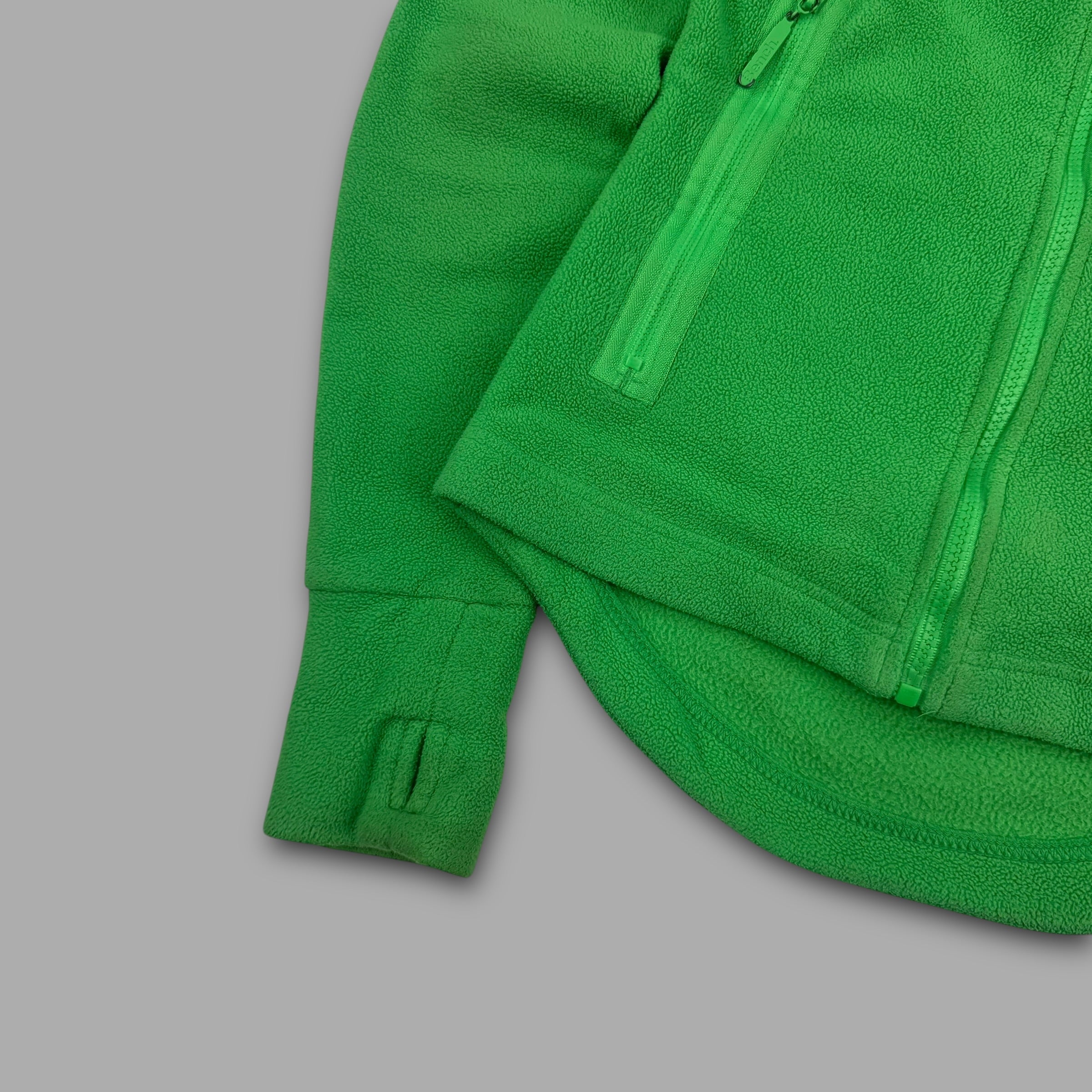 Bench 2000's high neck spellout fleece hoodie with thumb holes (XS) wms