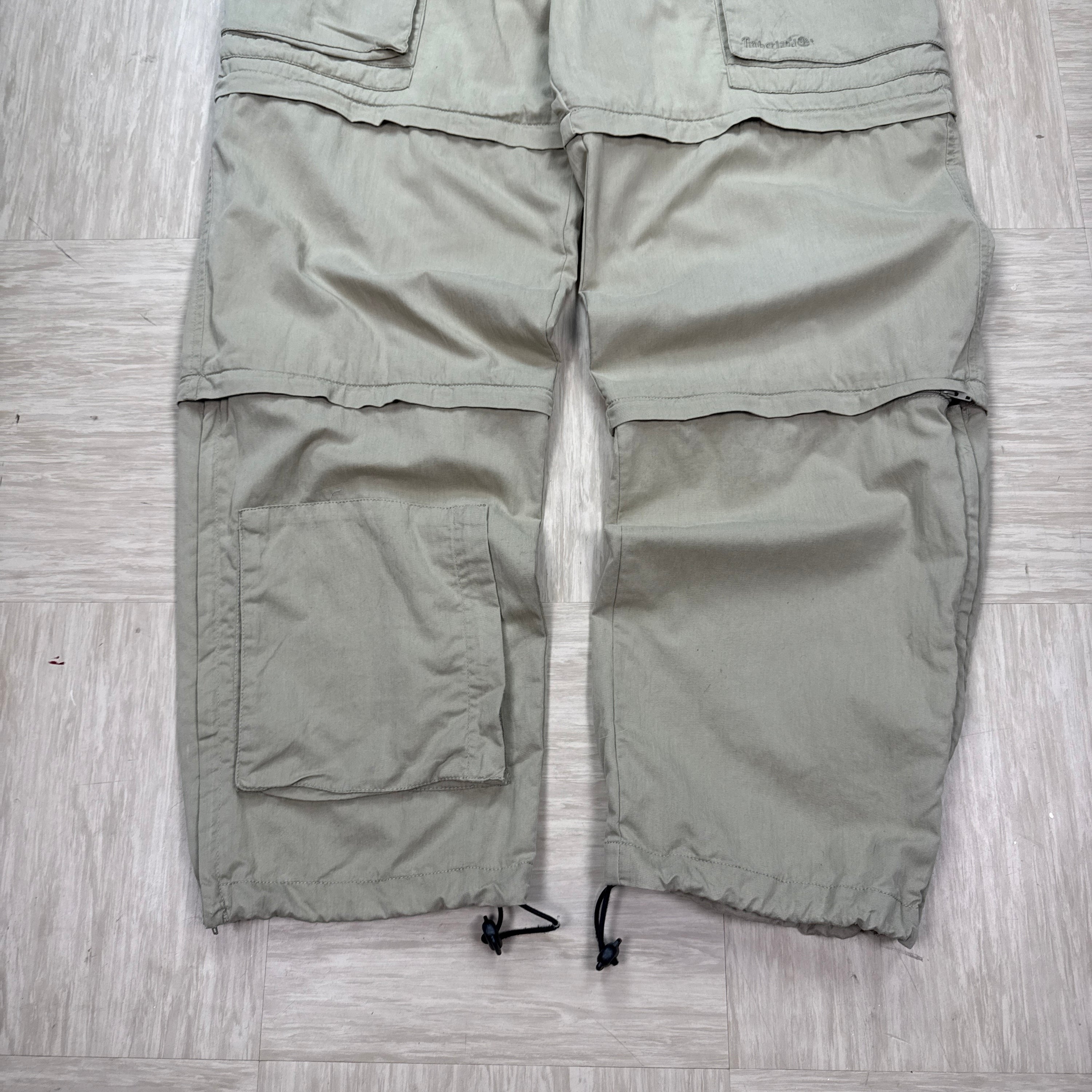 Timberland 2002 technical convertible 3in1 parachute cargo bottoms (L)