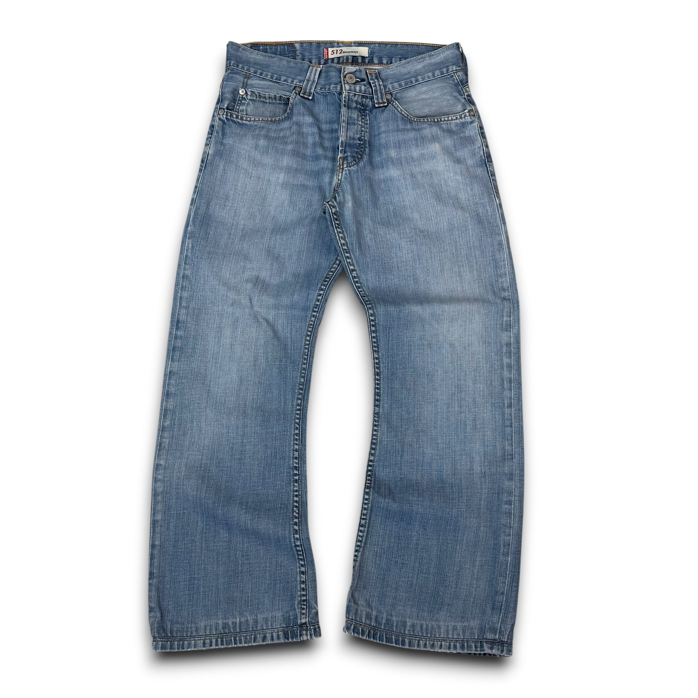 Levi's 512 2000's light denim relaxed bootcut jeans (XS)