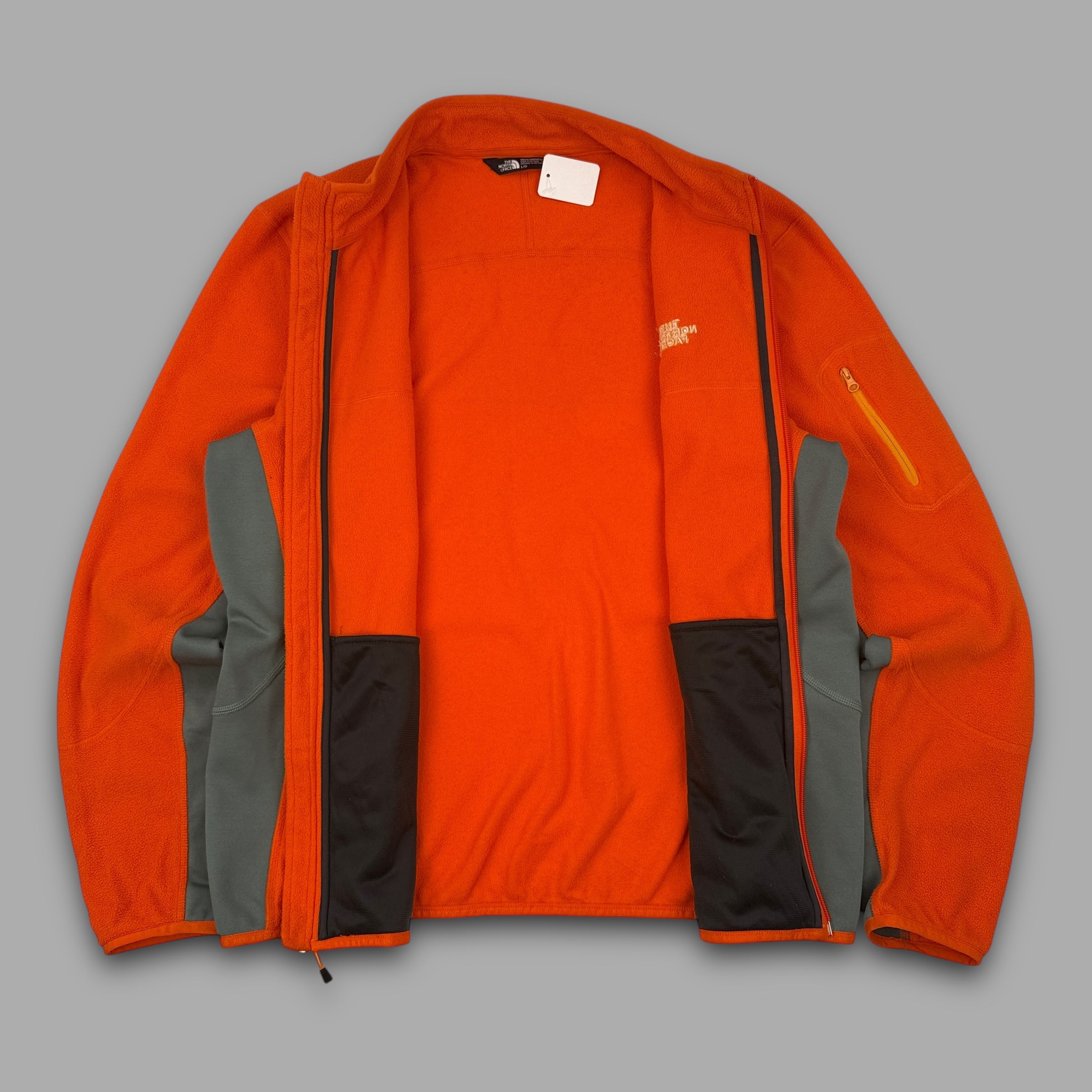 The north face 2015 full-zip midlayer fleece jacket (L)