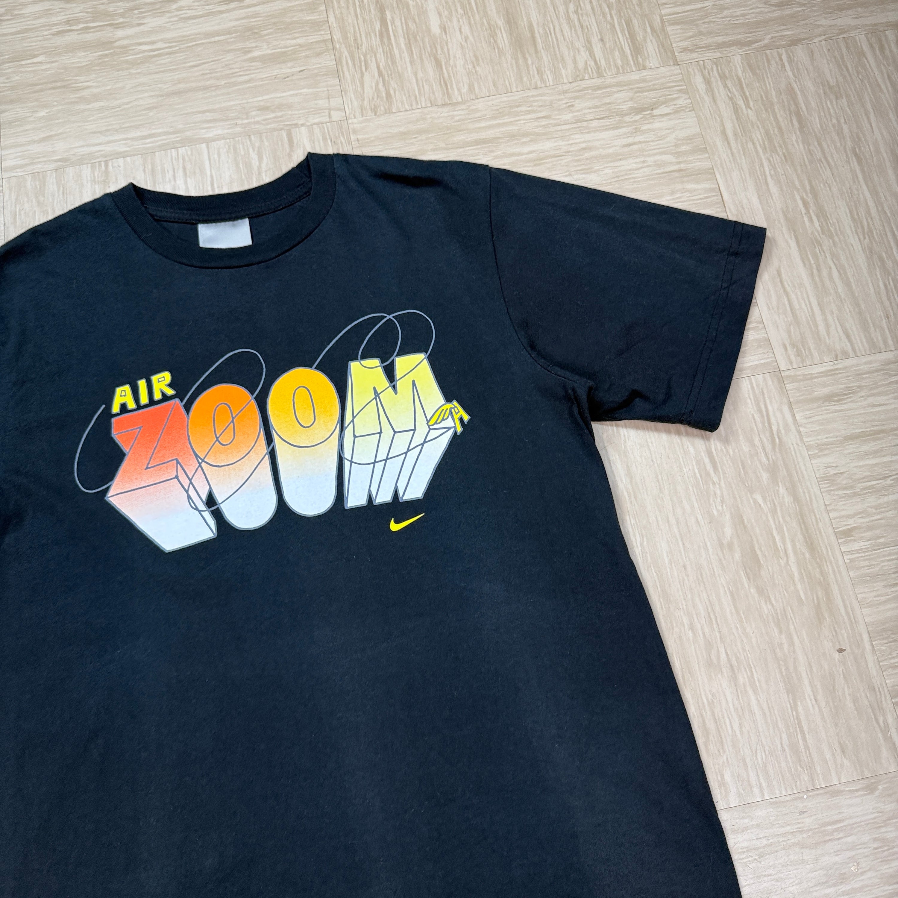 Nike 2000's air zoom graphic spellout tee (M)