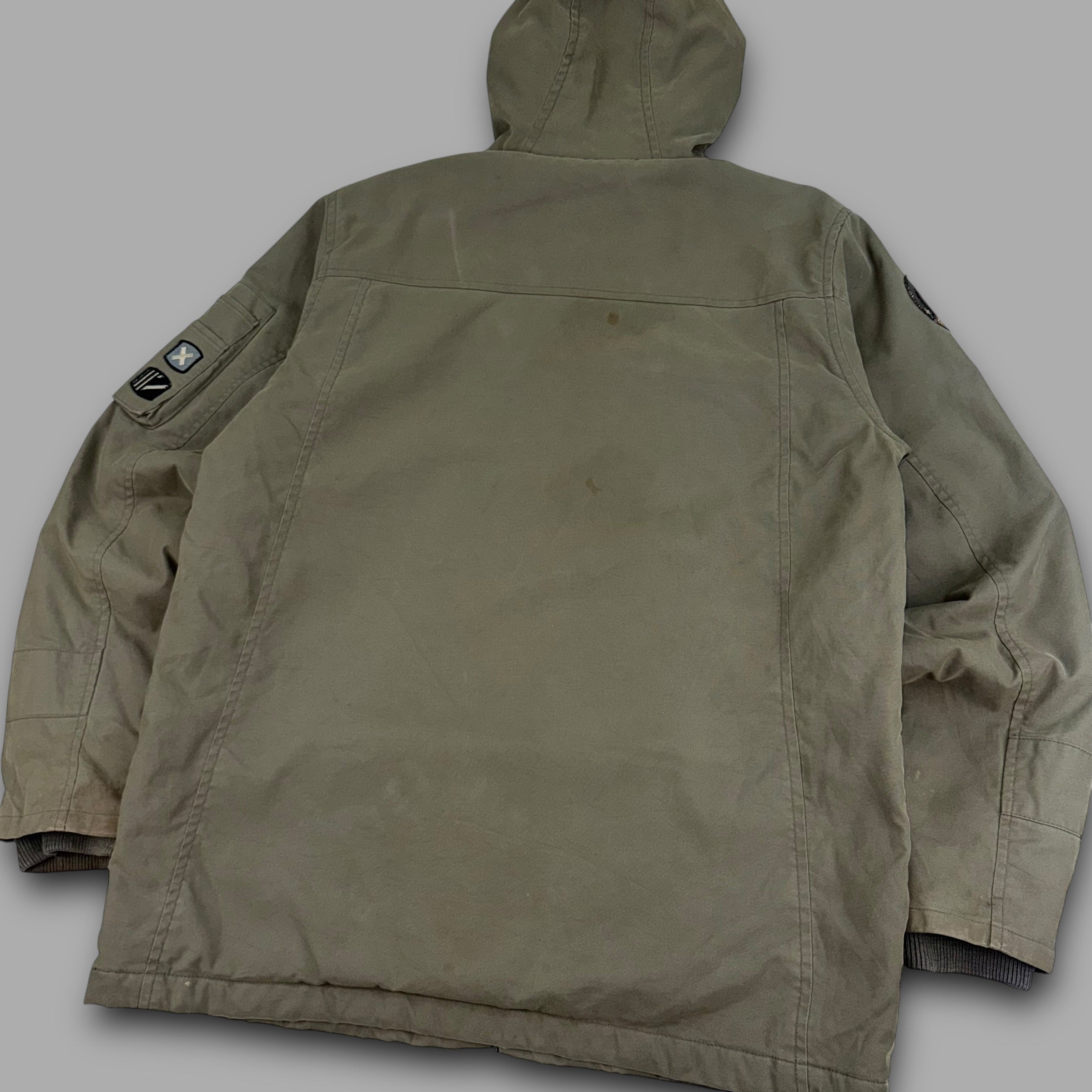 Quiksilver 2000's technical multi-pocket park jacket (S)