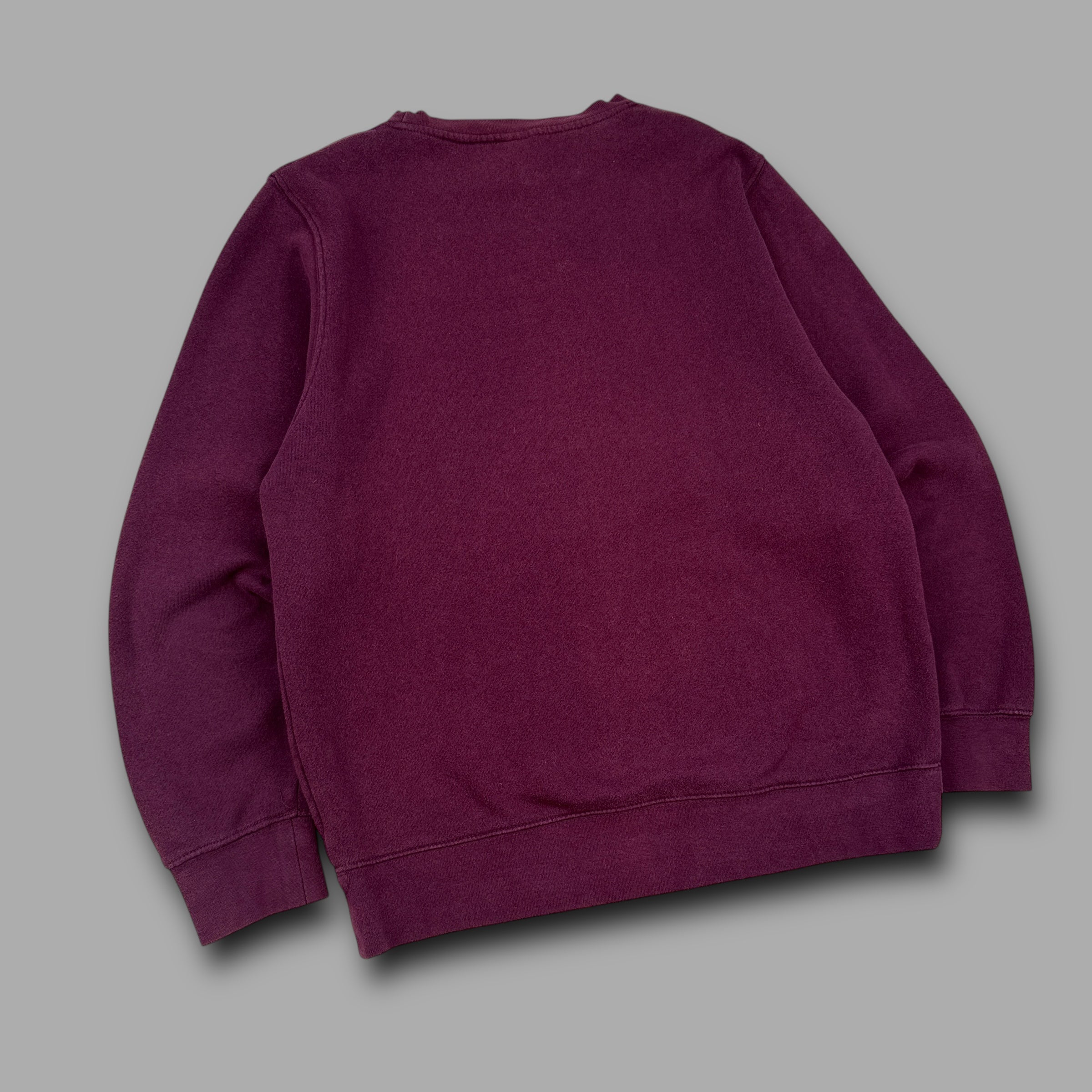 Stussy 2000's graphic camo print pullover sweatshirt (M)