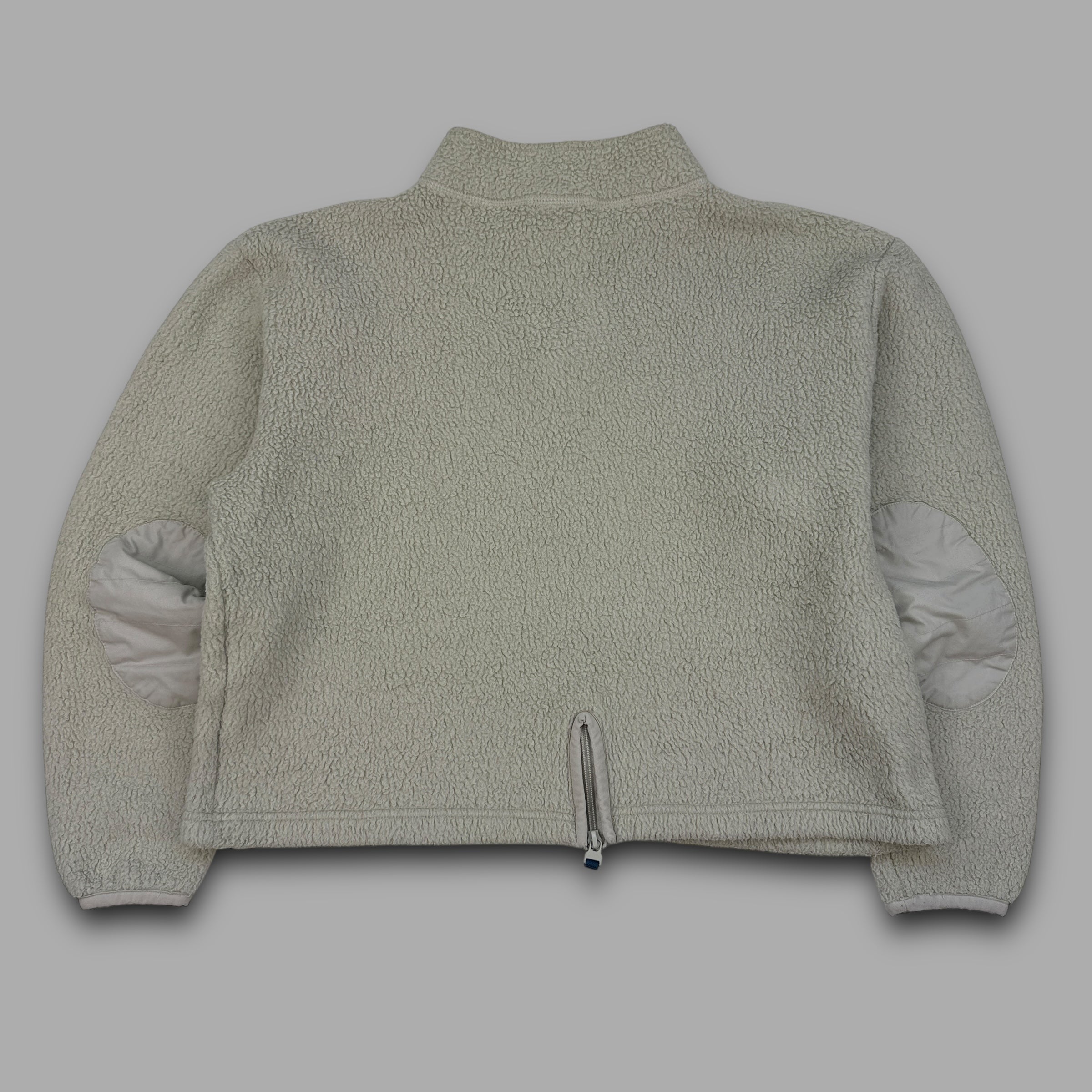 Nike 2000's cropped 1/4 pullover technical fleece (S)