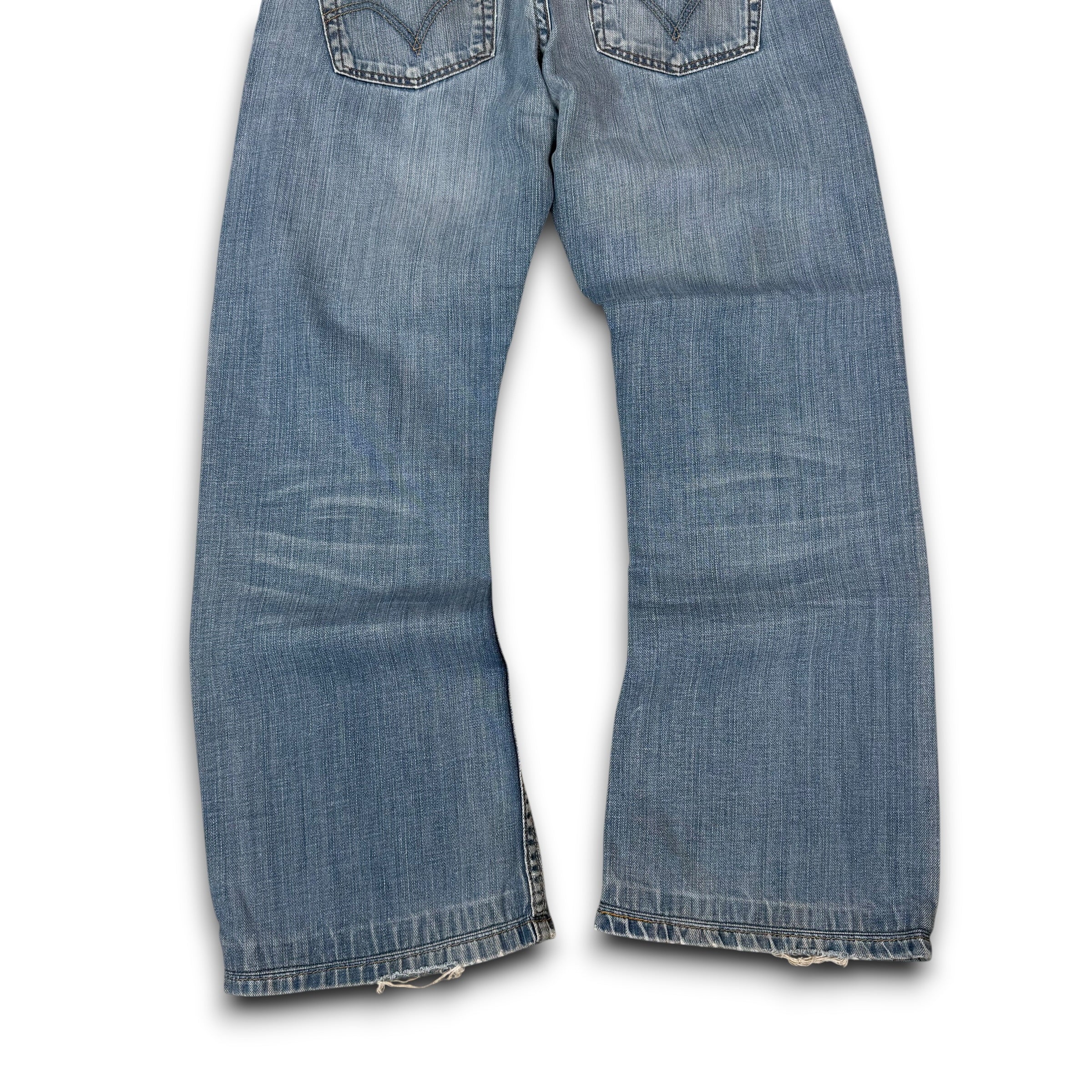Levi's 512 2000's light denim relaxed bootcut jeans (XS)